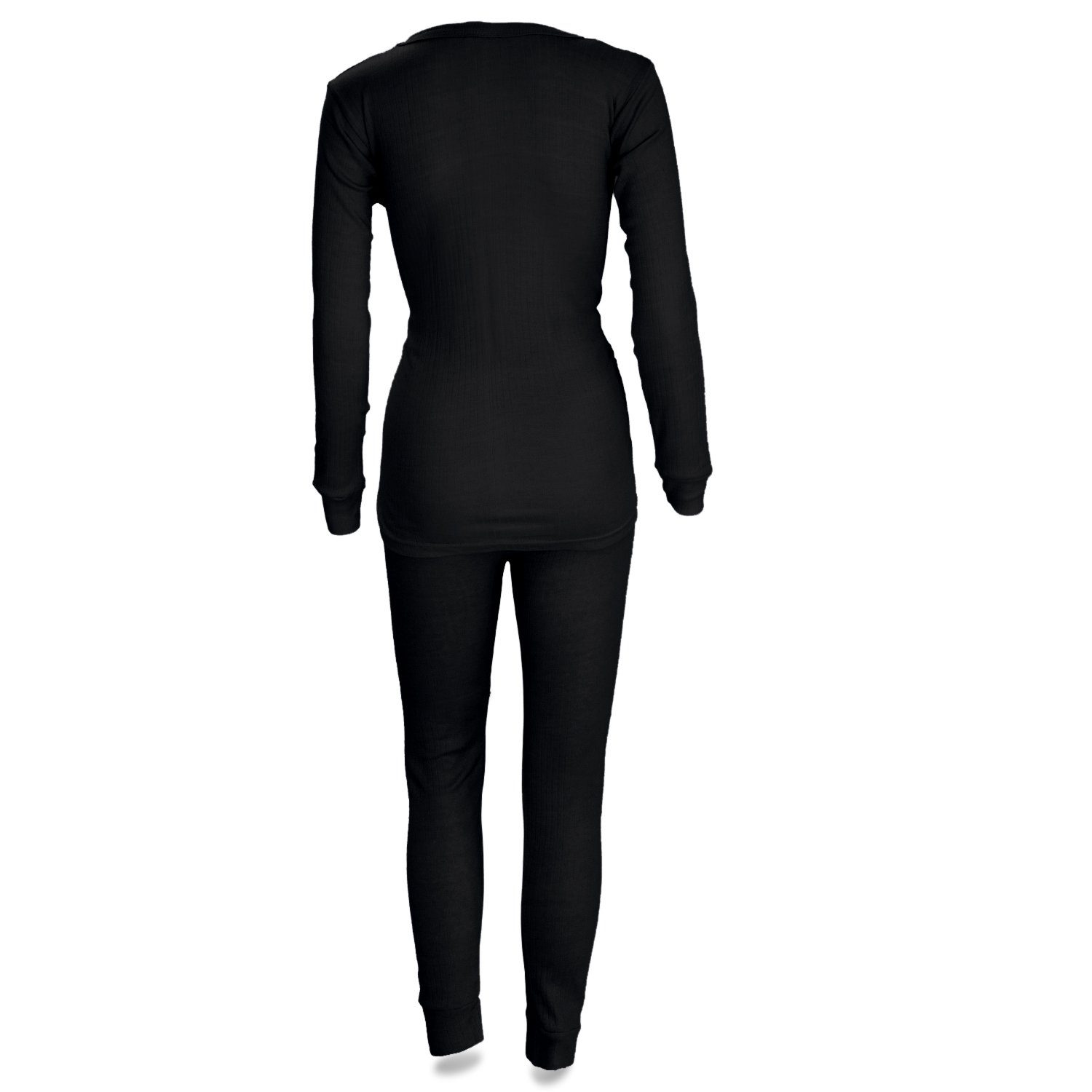 Black Snake Thermounterhemd cozy (Set, 2-St) Thermounterwäsche Set 2x Unterhemd + Unterhose