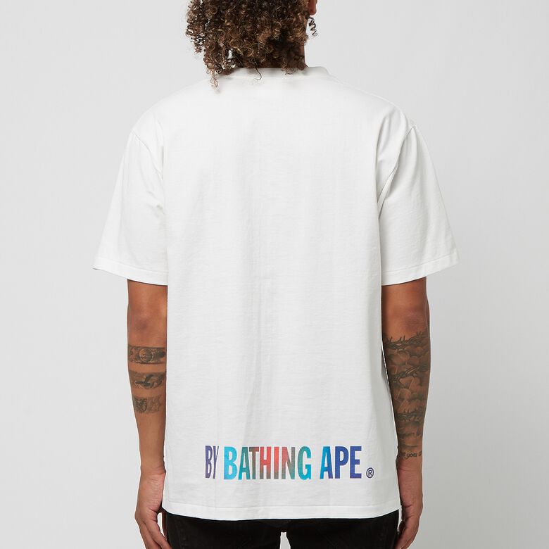 A Bathing Ape Gradation Ape Face Sta Tee M white