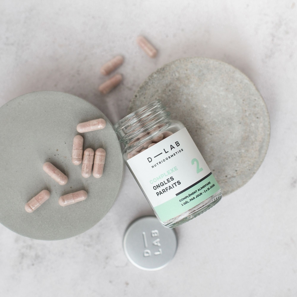 D-Lab Nutricosmetics Complexe Ongles Parfaits Nourrit & renforce
