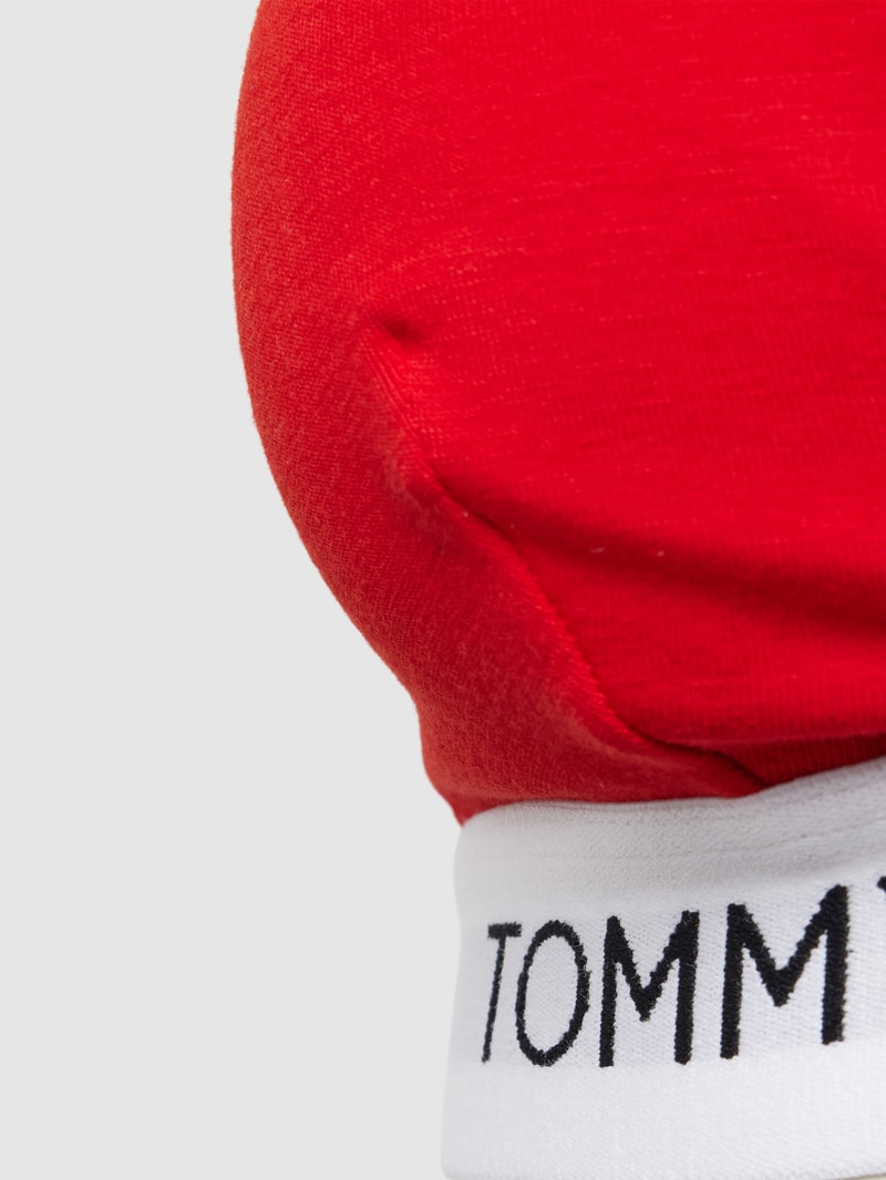 Triangel-BH mit Logo-Saum Modell 'HERITAGE' in rot