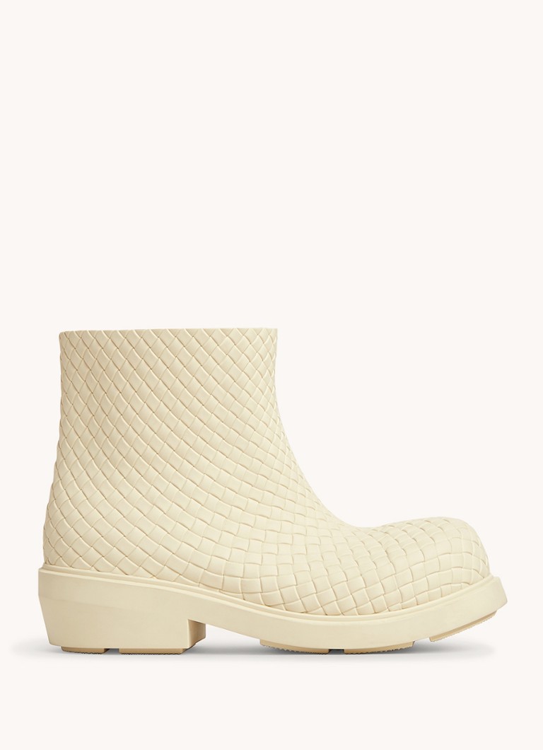 Μπότες Bottega Veneta Fireman με ανάγλυφη υφή