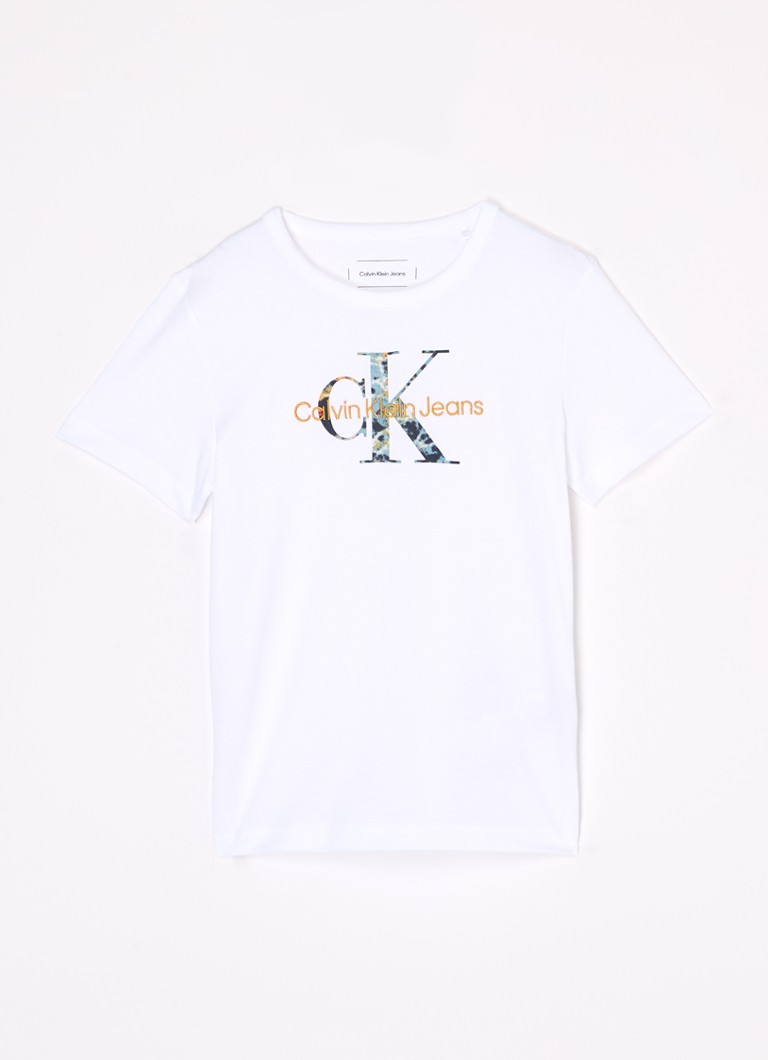 Camiseta Calvin Klein com estampa do logotipo