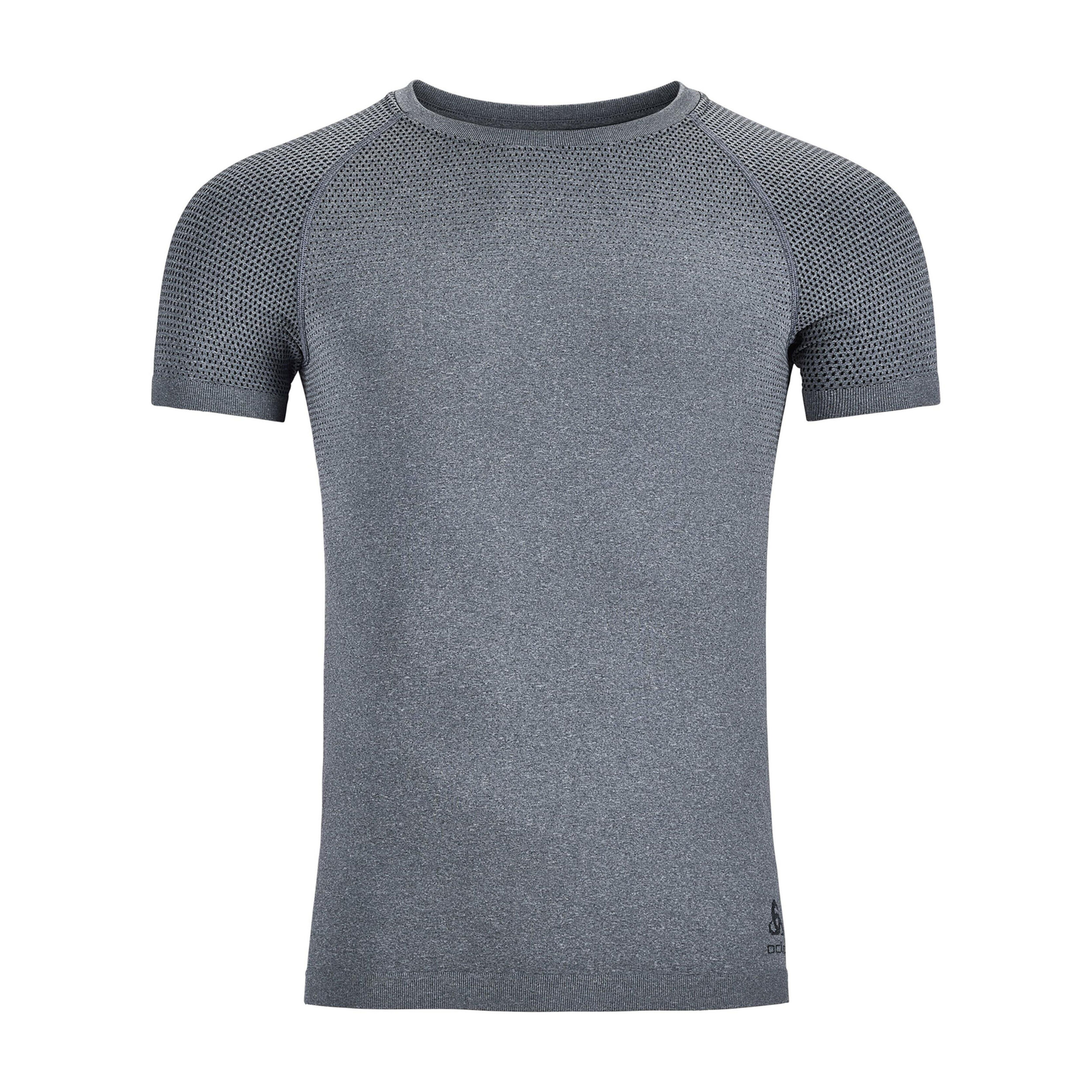 BL Top Crew Neck Shortsleeve Performance Light Eco Laufshirt Herren - Grau