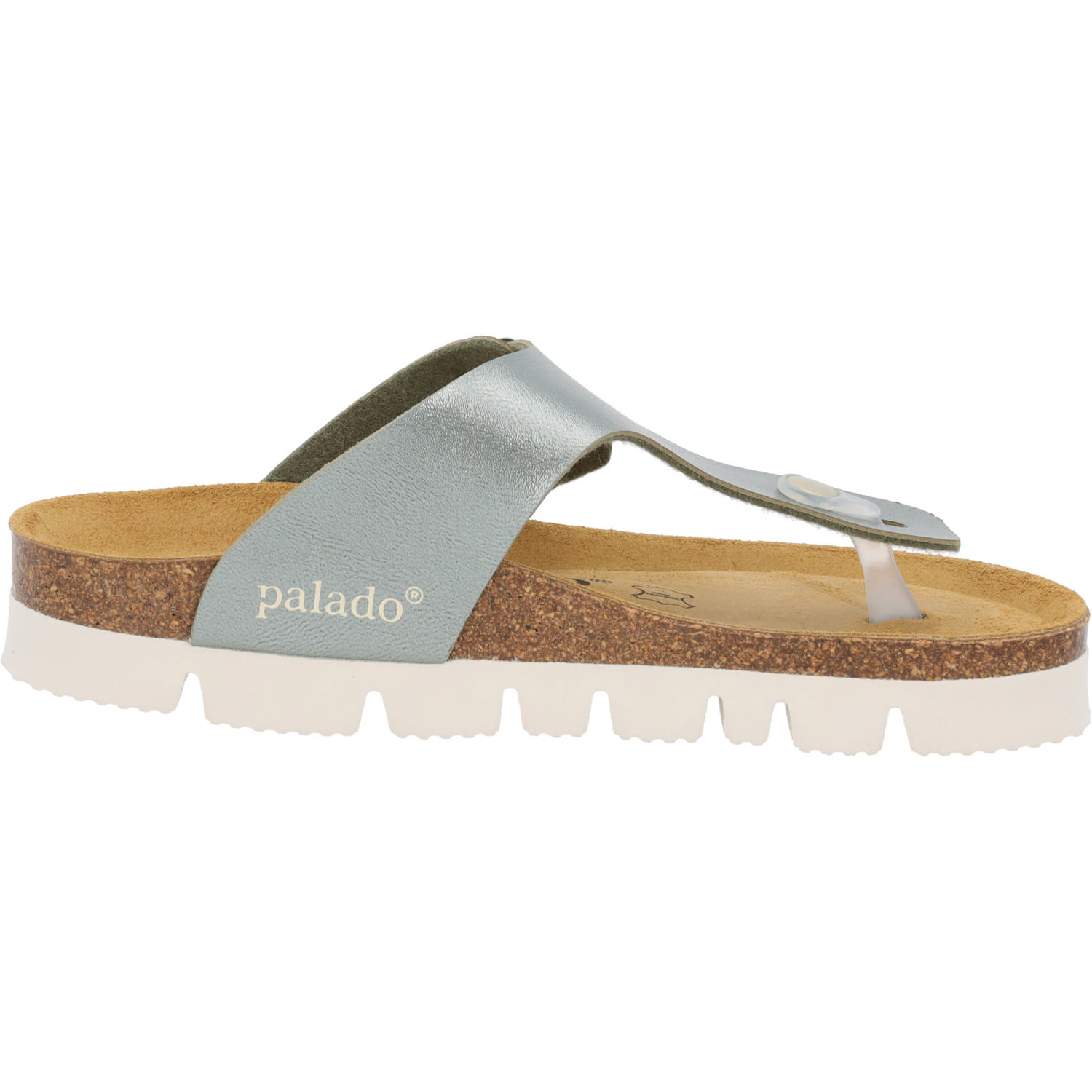 Palado Kos BEGS by Sila Sahin, Zehentrenner, Damen, Olive Metallic