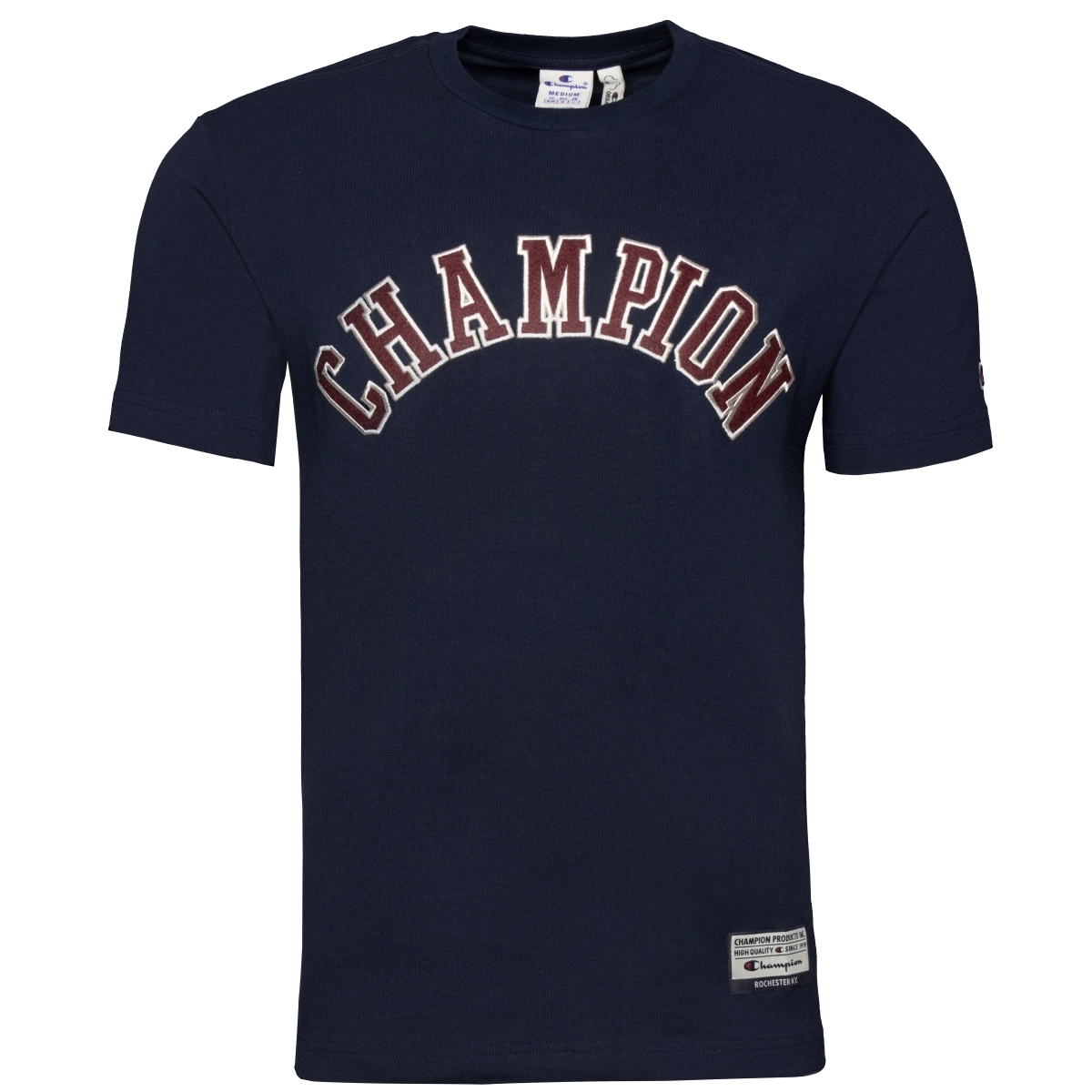 Champion Crewneck T-Shirt blau