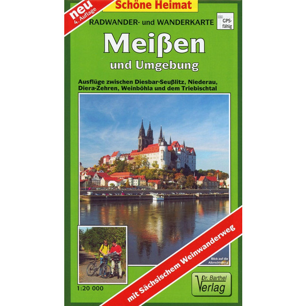 Meißen und Umgebung 1 : 20 000. Wander- und Radwanderkarte - Wanderkarte