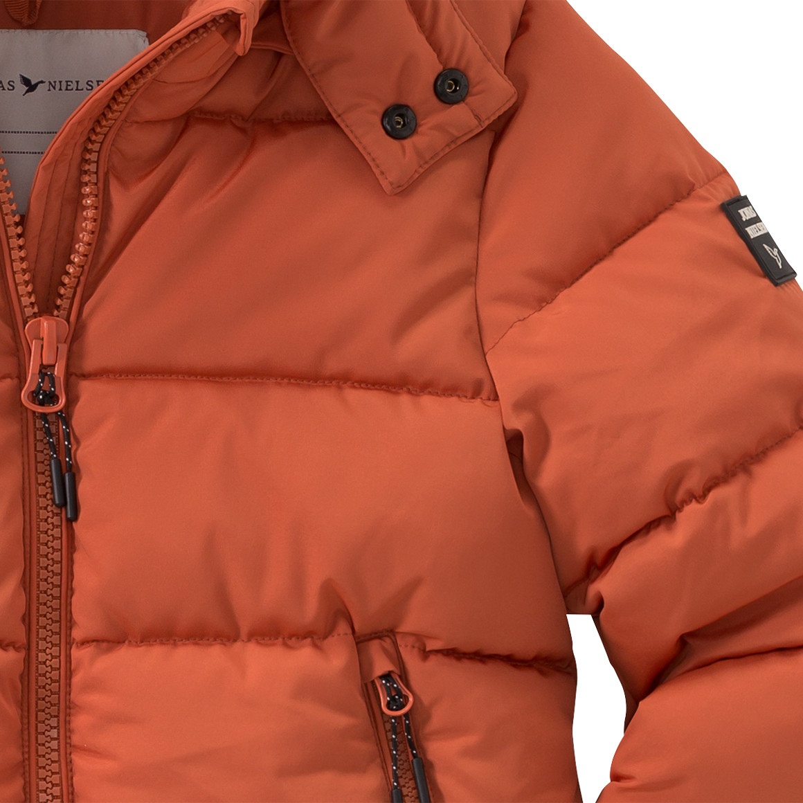 Jungen Steppjacke mit abknöpfbarer Kapuze
