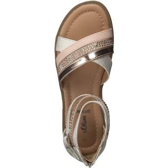 s.Oliver Sandale in gold