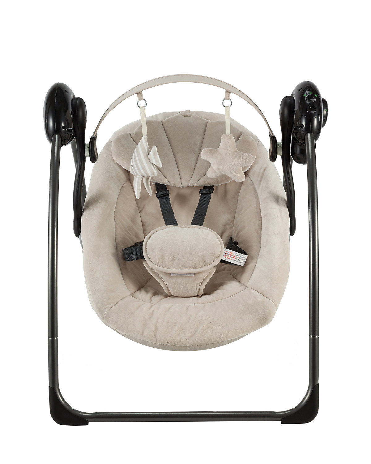 Babywippe X Adventure Elektrische Babyschaukel / Baby Swing Velvet