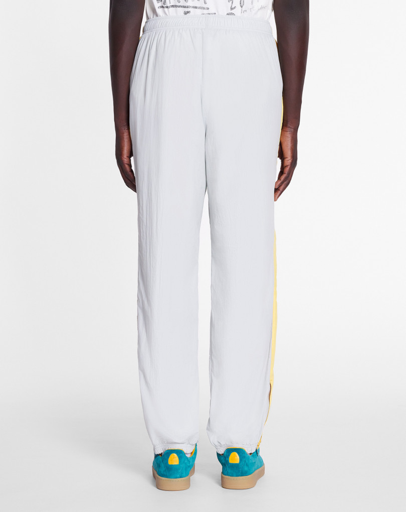 PANTALON DE SURVÊTEMENT À BANDES CONTRASTÉES LANVIN X FUTURE