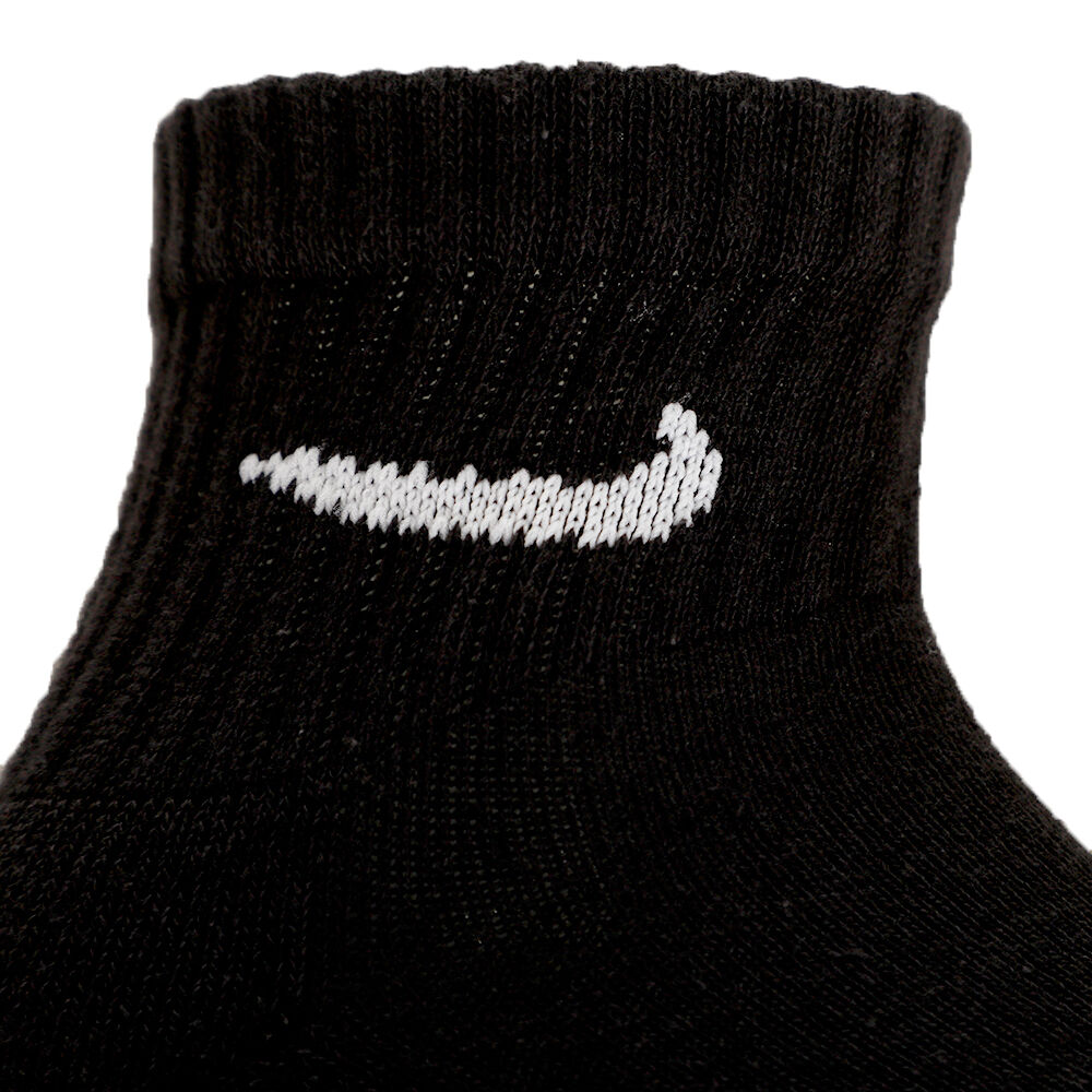 Everyday Cush Ankle Sportsocken 3er Pack - Schwarz, Weiß