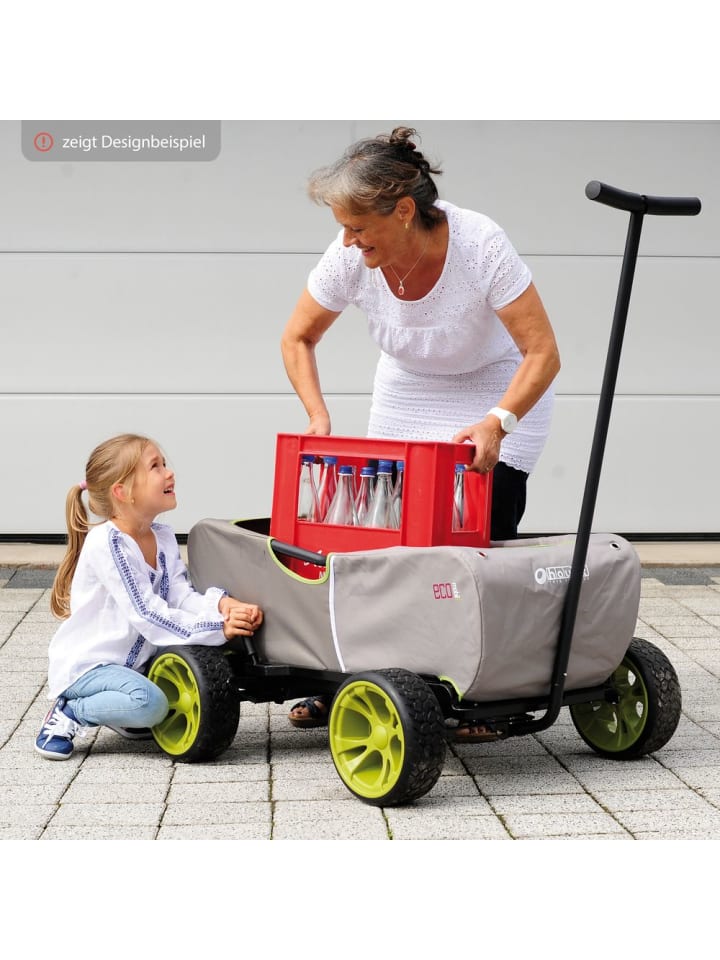 Hauck Bollerwagen Eco Mobil Safari - faltbar mit Dach, in beige,schwarz günstig kaufen onesize