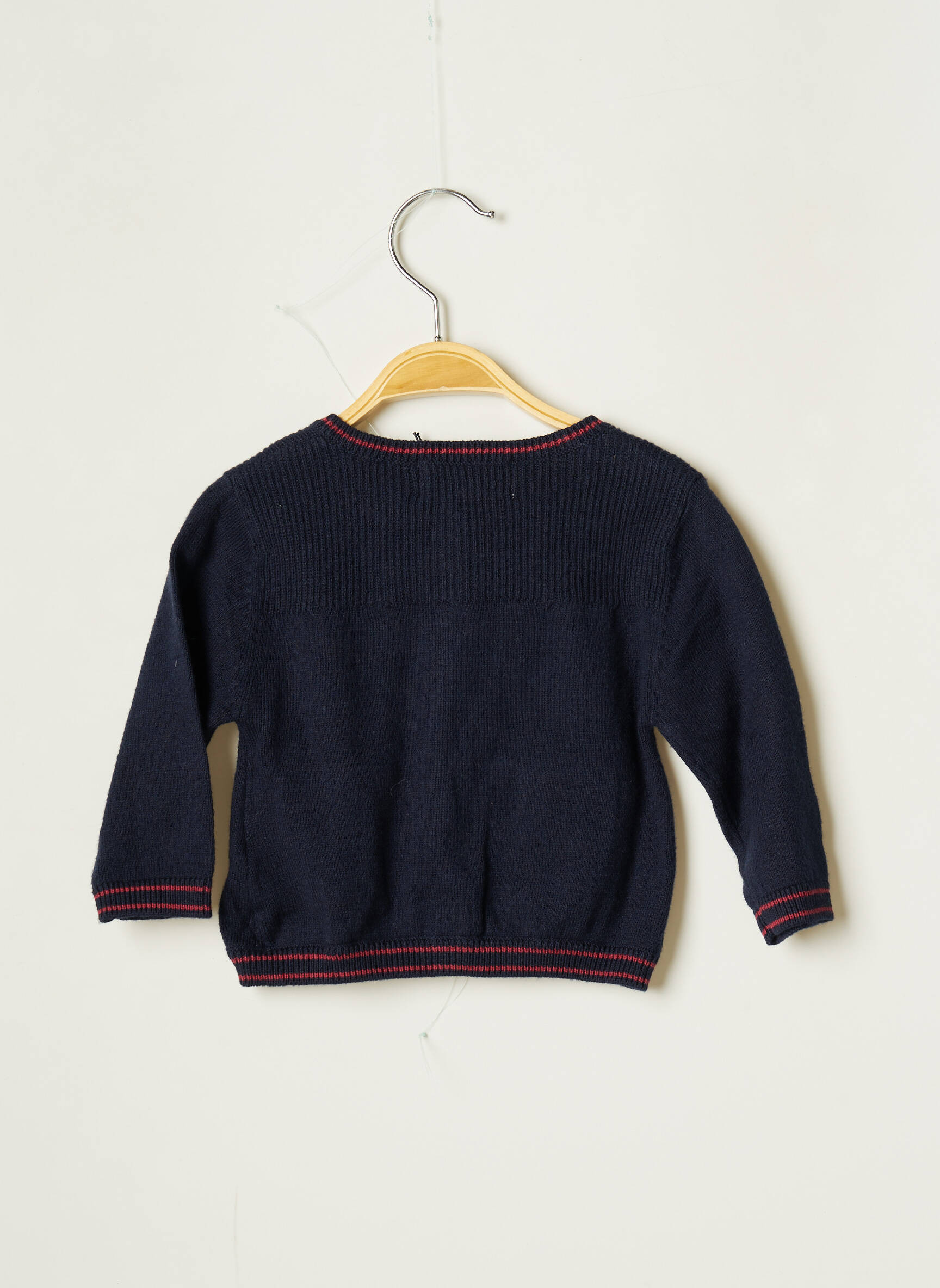 Jean Bourget Cardigans Fille couleur bleu