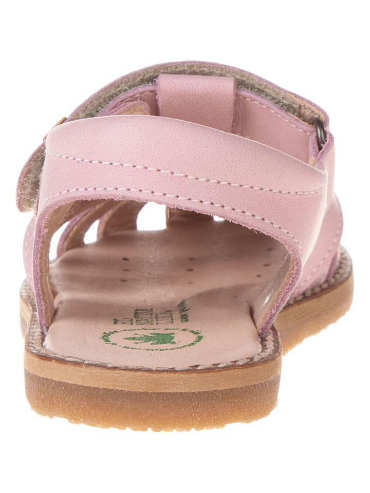 El Naturalista Leder-Sandalen in Rosa günstig kaufen