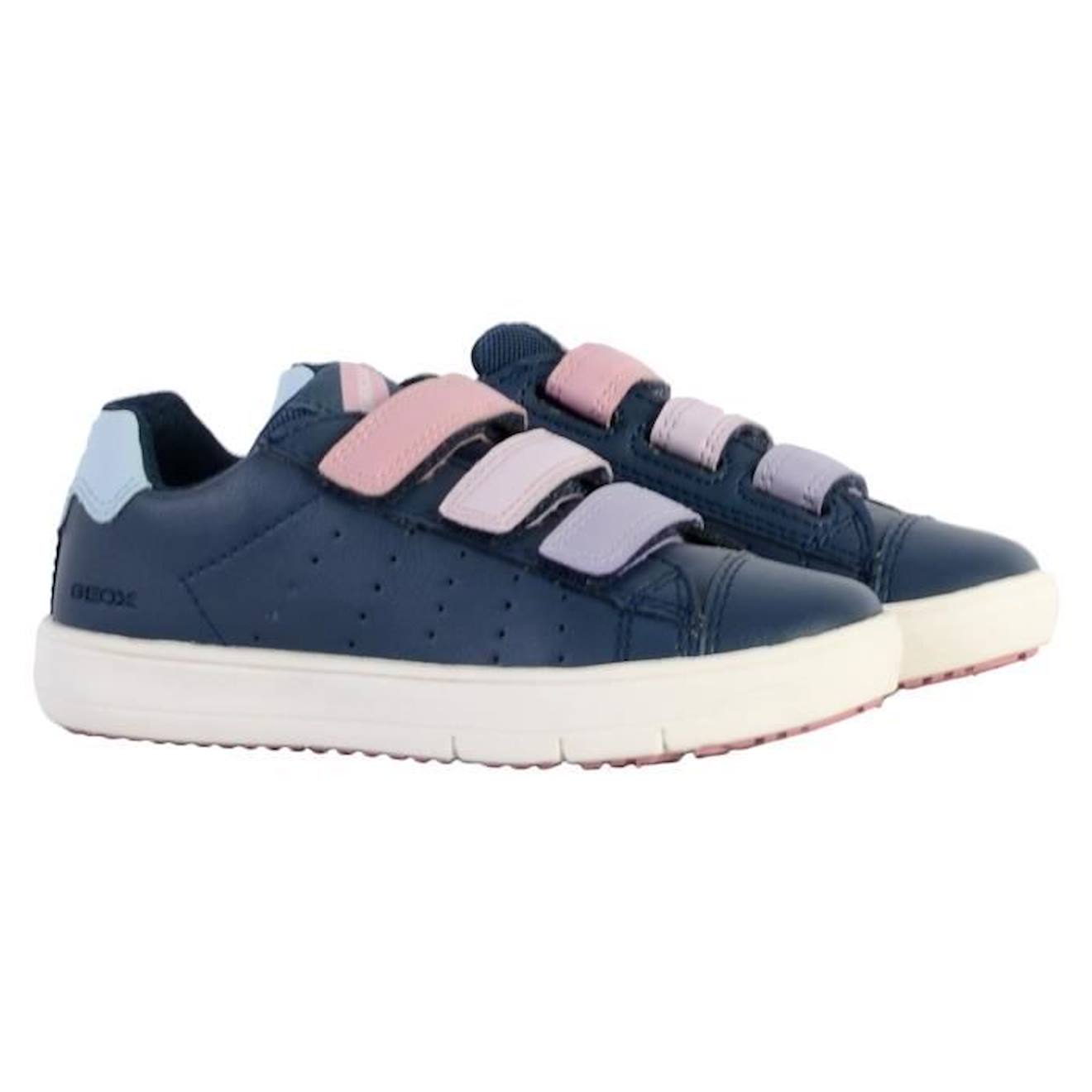 Basket à Scratch Enfant Geox Silenex bleu