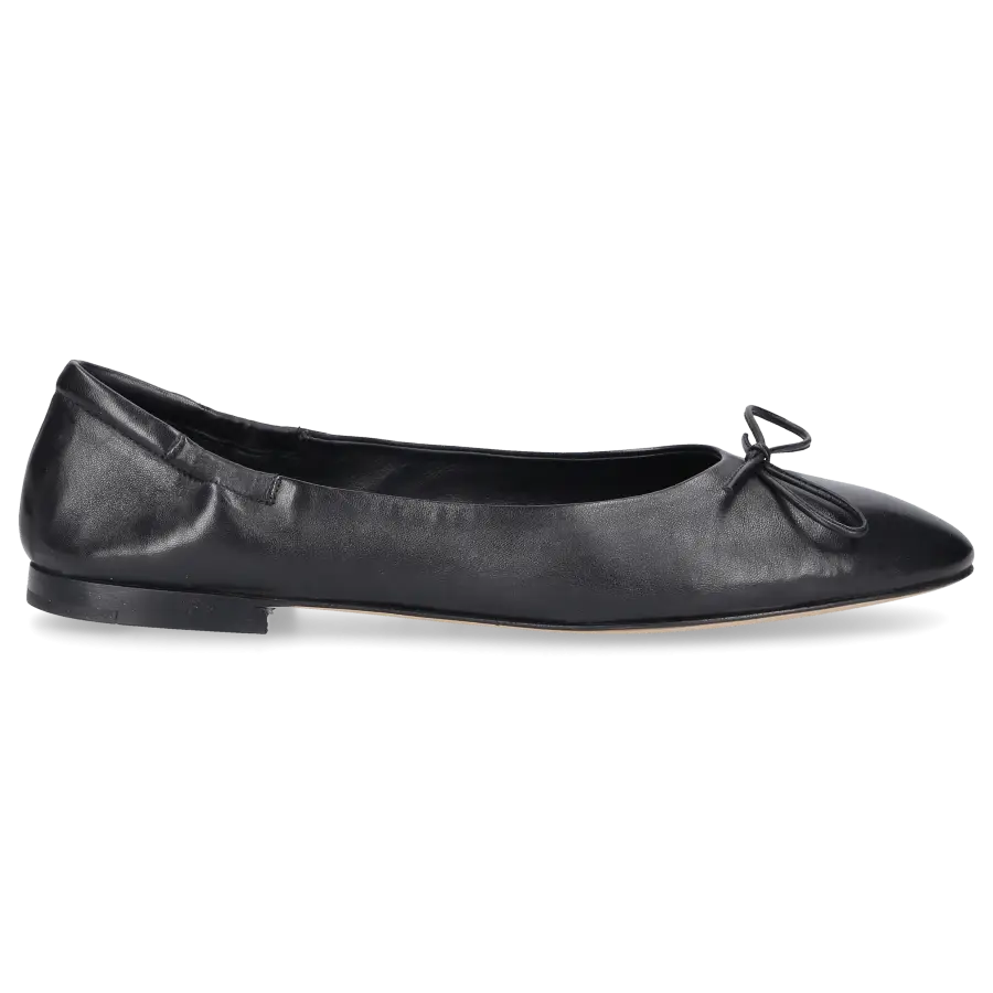 Pomme D`OR - Ballerinas 0450 Nappaleder - schwarz
