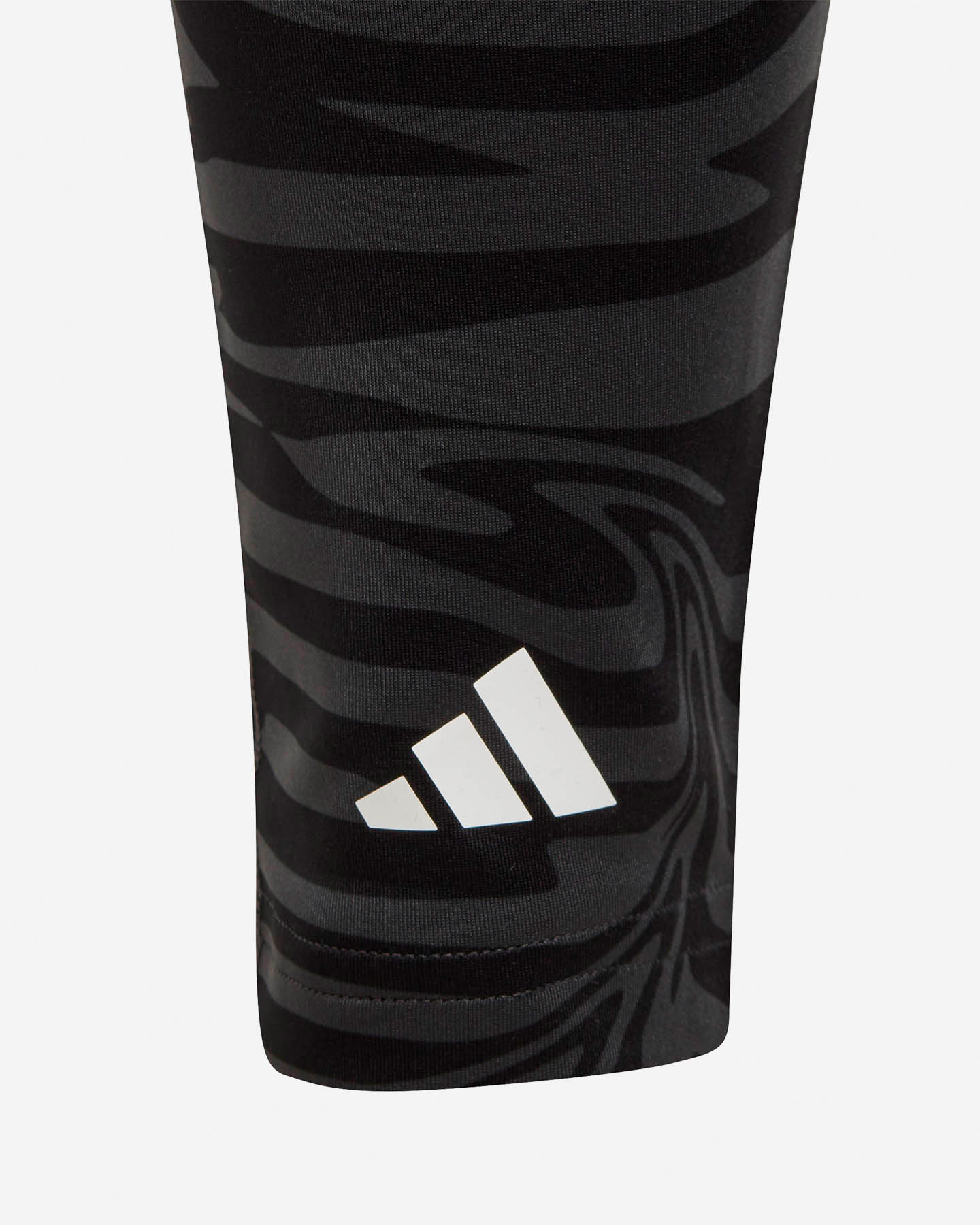 Leginsy Adidas All Over Zebra Jr IJ9534