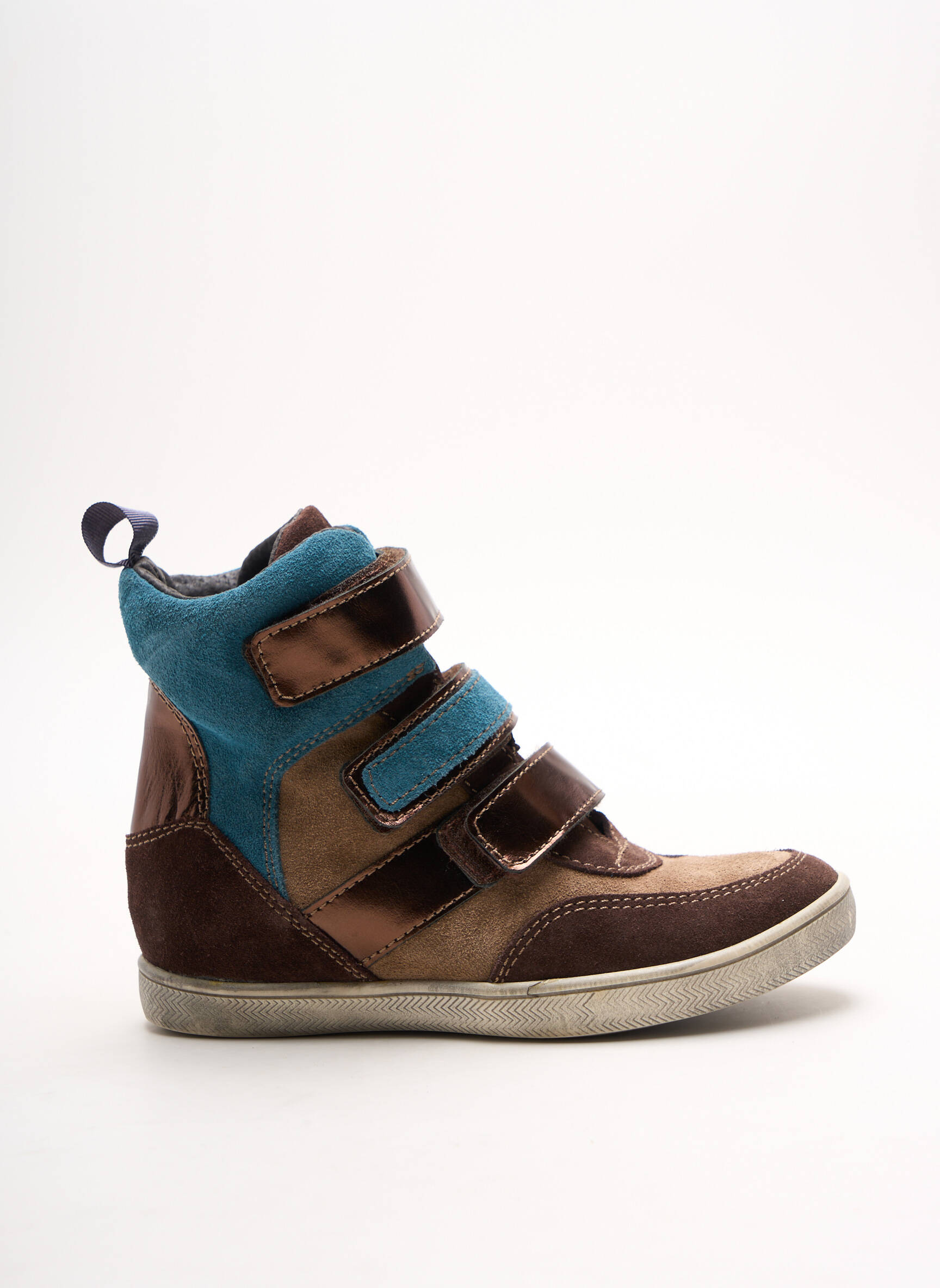 Acebos Baskets Fille couleur marron