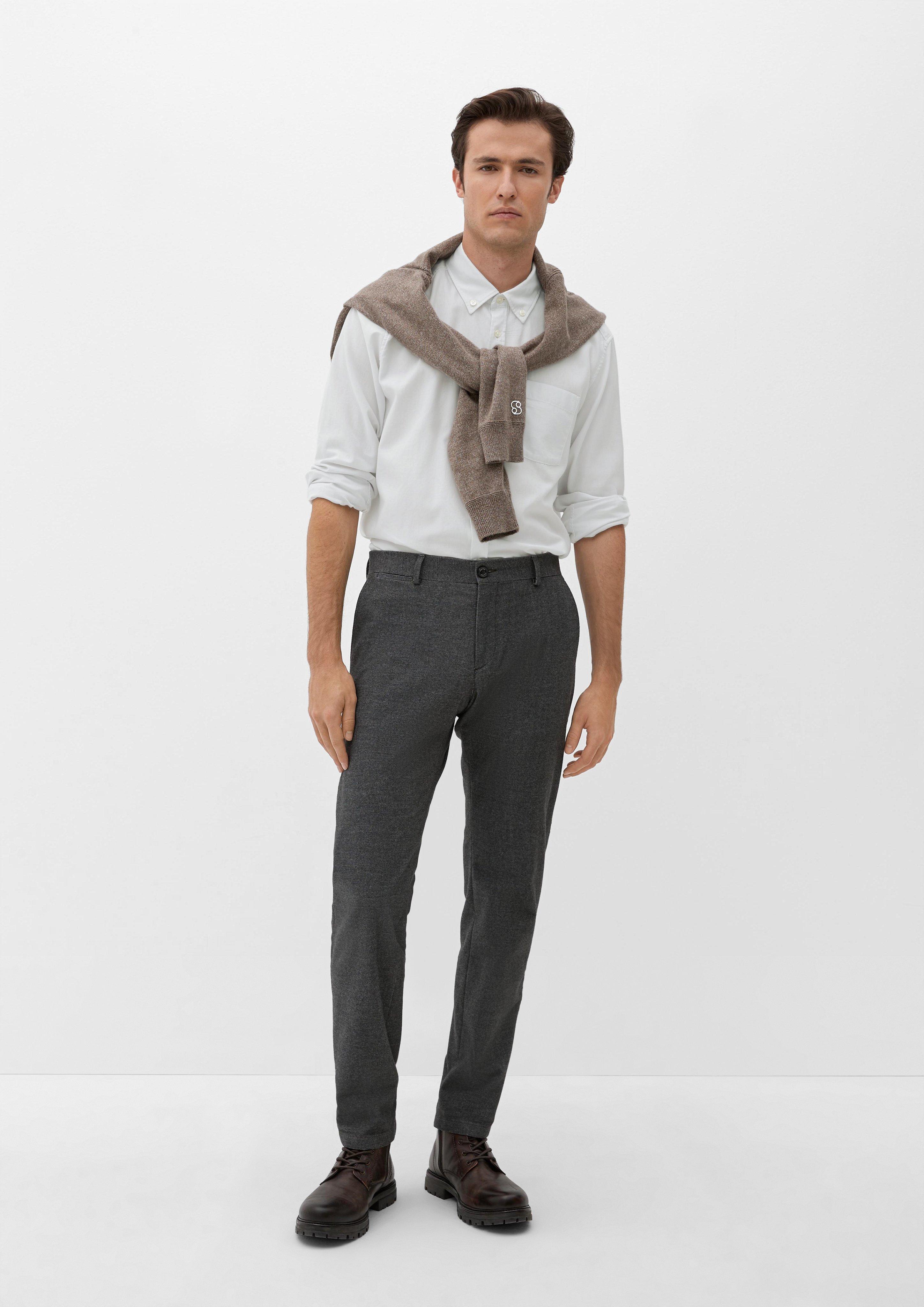 Regular: Hemd aus Lyocellmix  2126386-9005