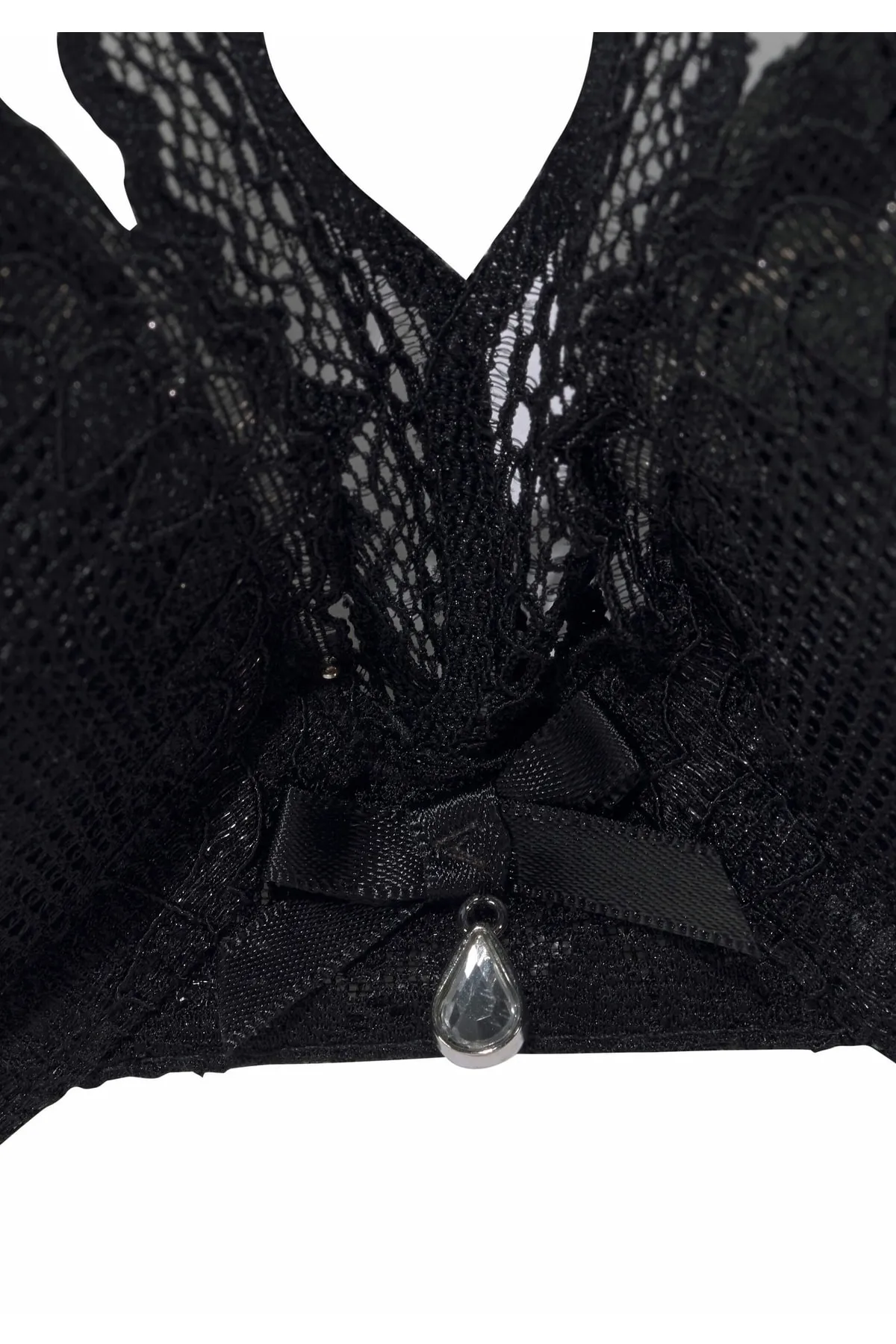 PETITE FLEUR GOLD  BH - Schwarz - Unifarben
