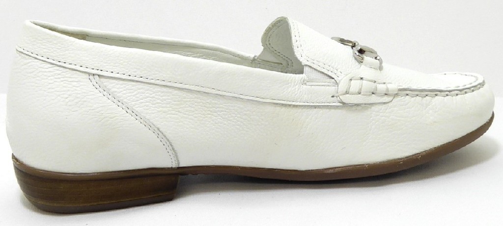 WALDLÄUFER Komfort Slipper weiss Hina