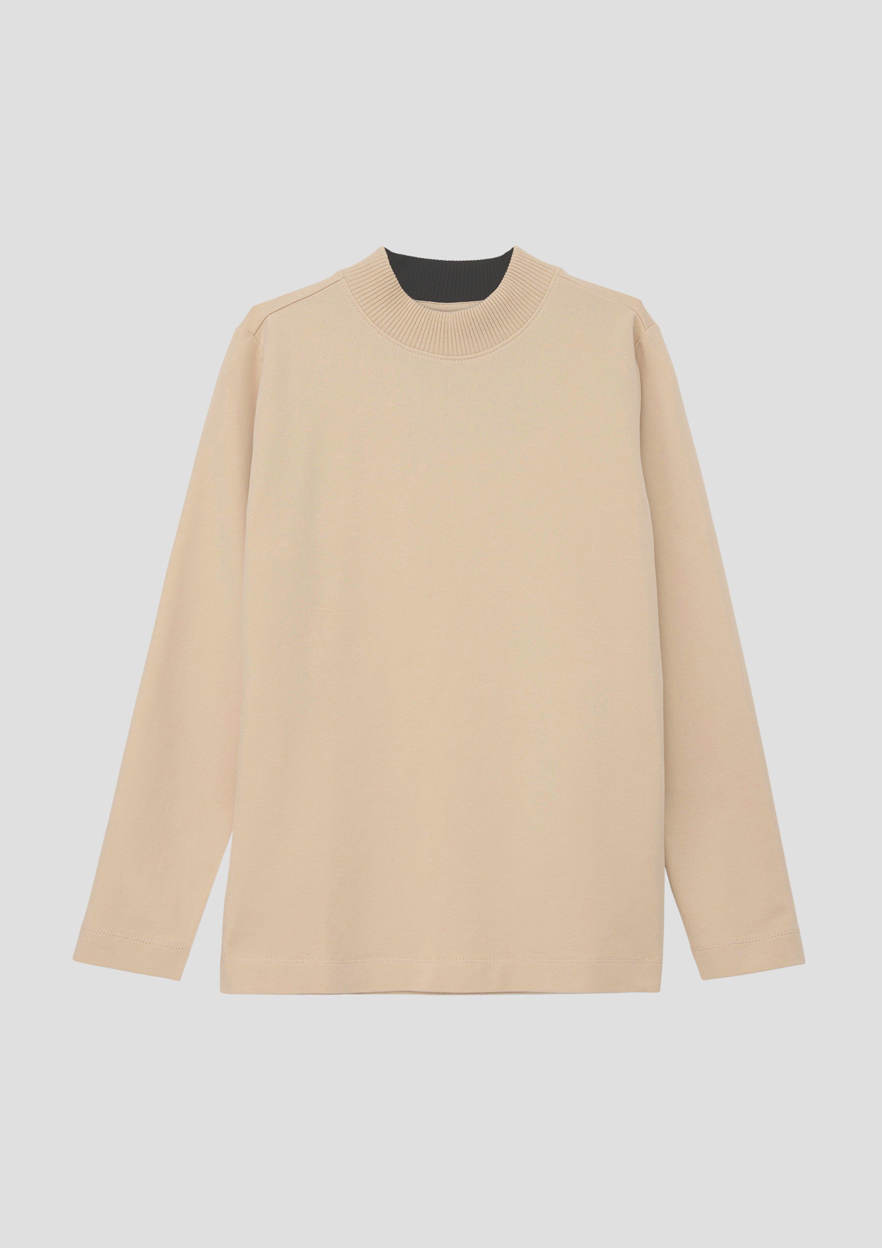 Longsleeve mit Rippblende  2137547-8120