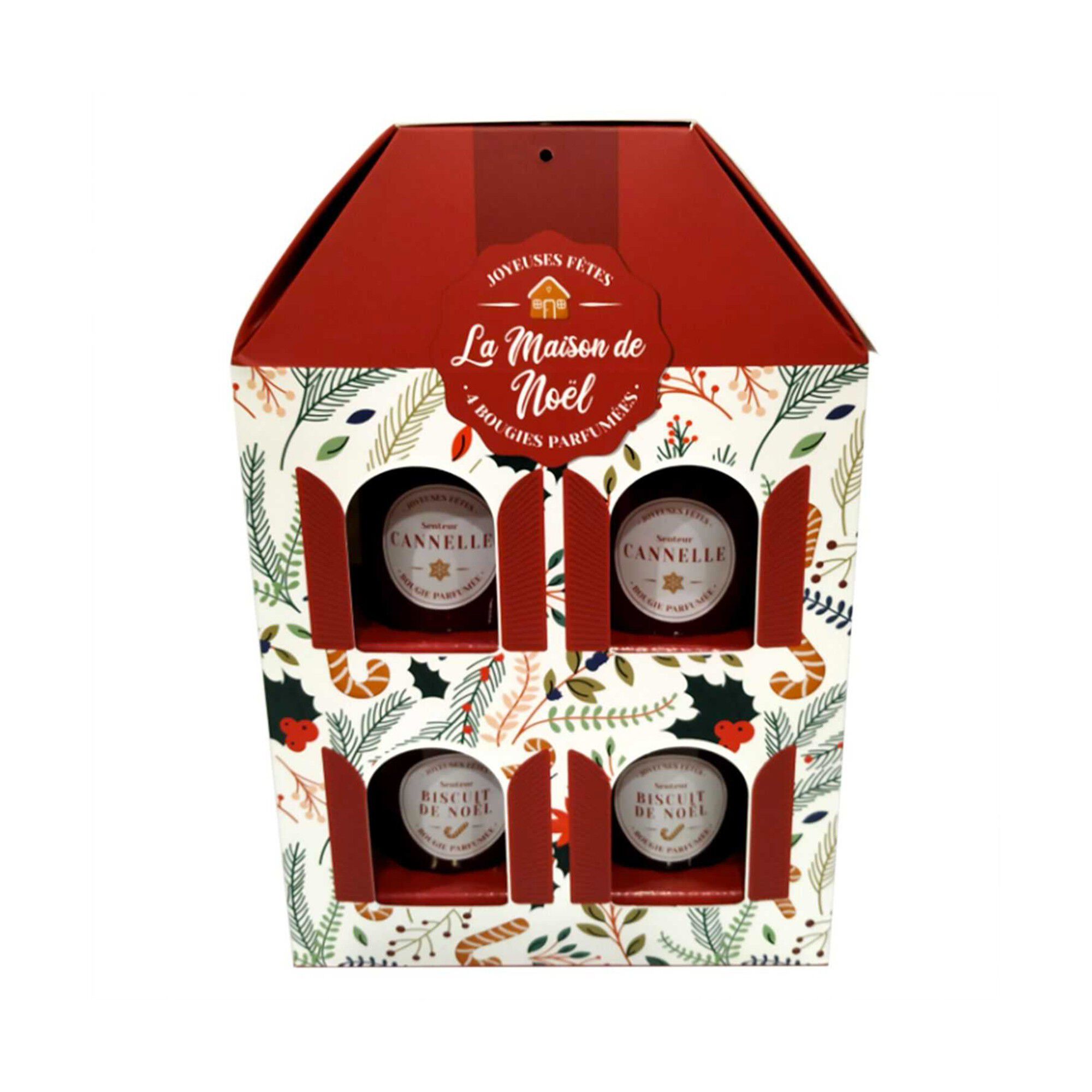 Coffret 4 bougies parfumées