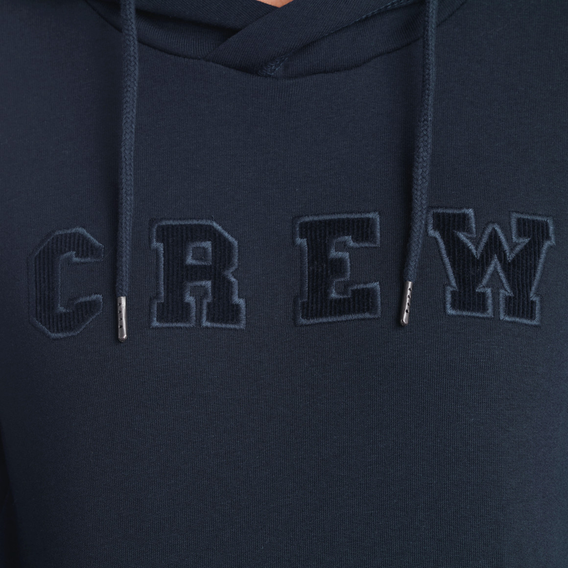 Damen Hoodie mit appliziertem Schriftzug
