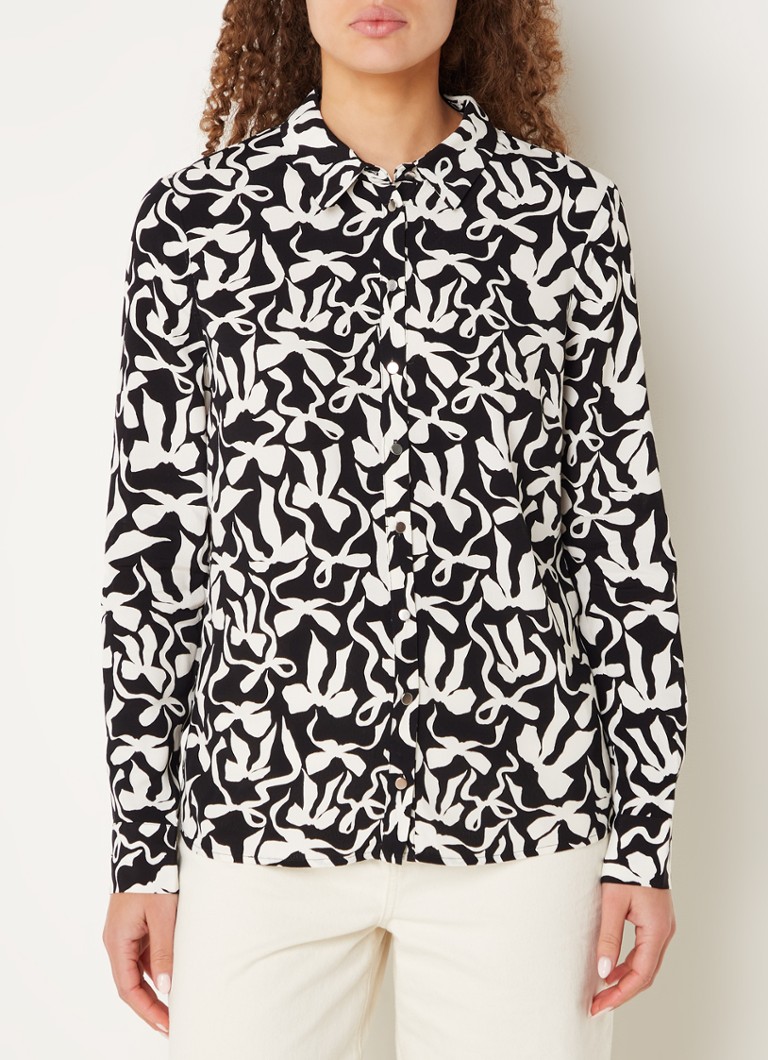 Phase Eight Era blouse with print