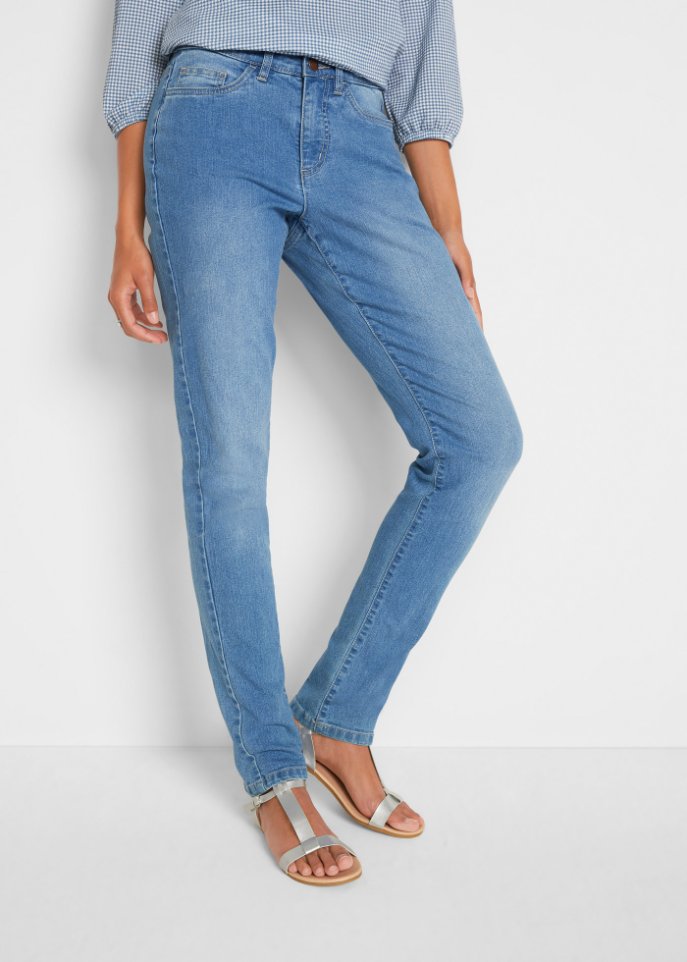 Komfort-Stretch-Jeans, Straight