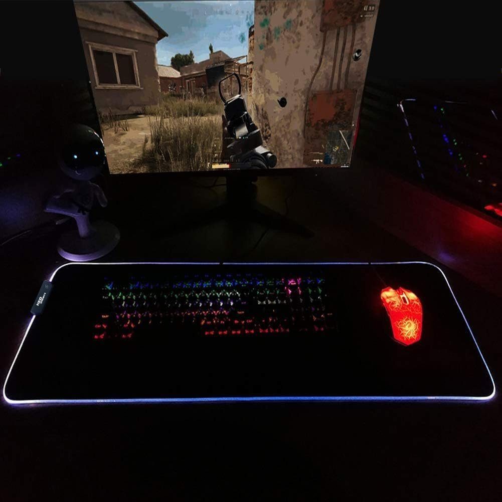 Gamedealer Gaming Mauspad Gamedealer LED Mousepad Mauspad XXL (Set)