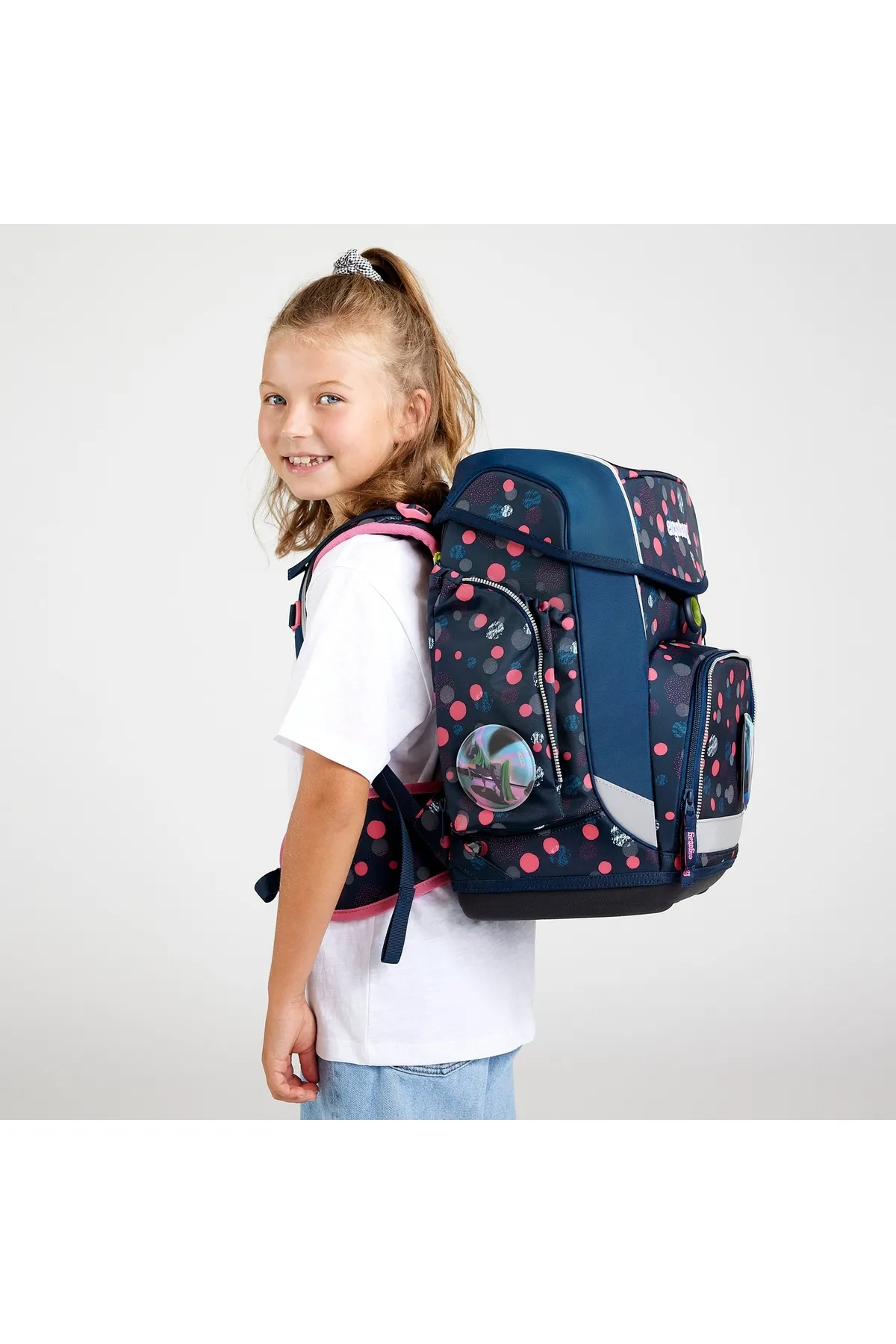 Ergobag  Schulranzen cubo Set Glow