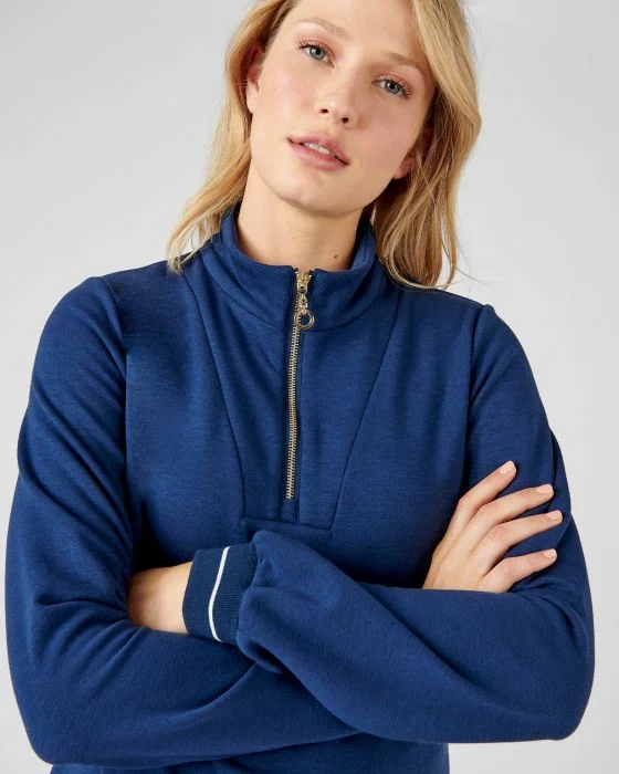 Sweat-shirt en molleton gratté