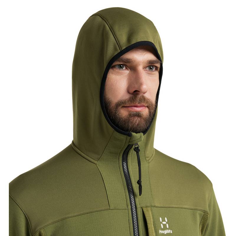 Haglöfs Vassi Mid Hood Fleecejacke Herren