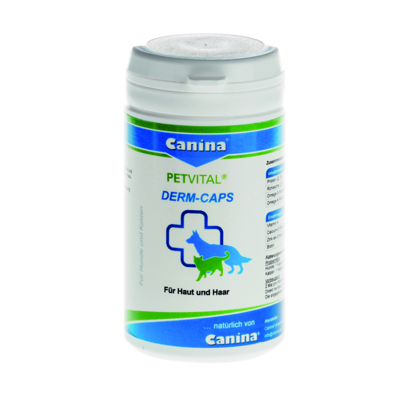 Canina Ergänzungsfutter & Aufzucht Canina PETVITAL Derm-Kapseln 40g