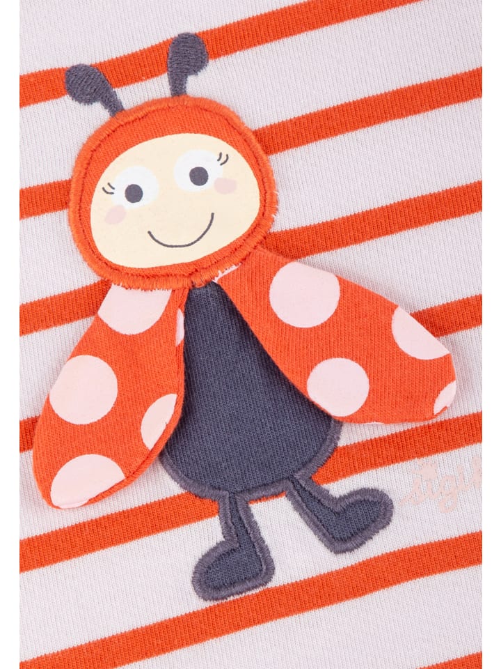 Sigikid Langarmshirt happy ladybug in Hellrosa/Rot günstig kaufen