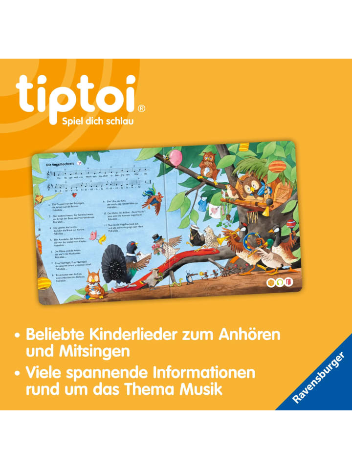 Ravensburger tiptoi® Meine schönsten Kinderlieder günstig kaufen onesize