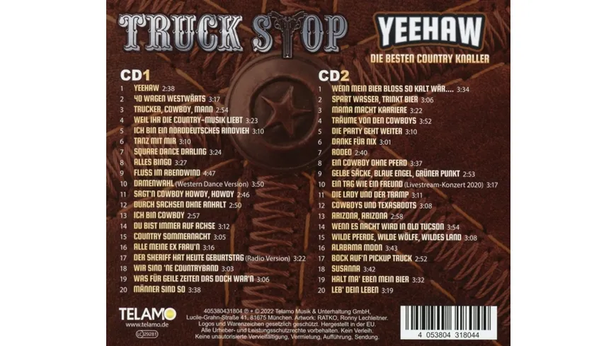 Yeehaw:Die besten Country-Knaller