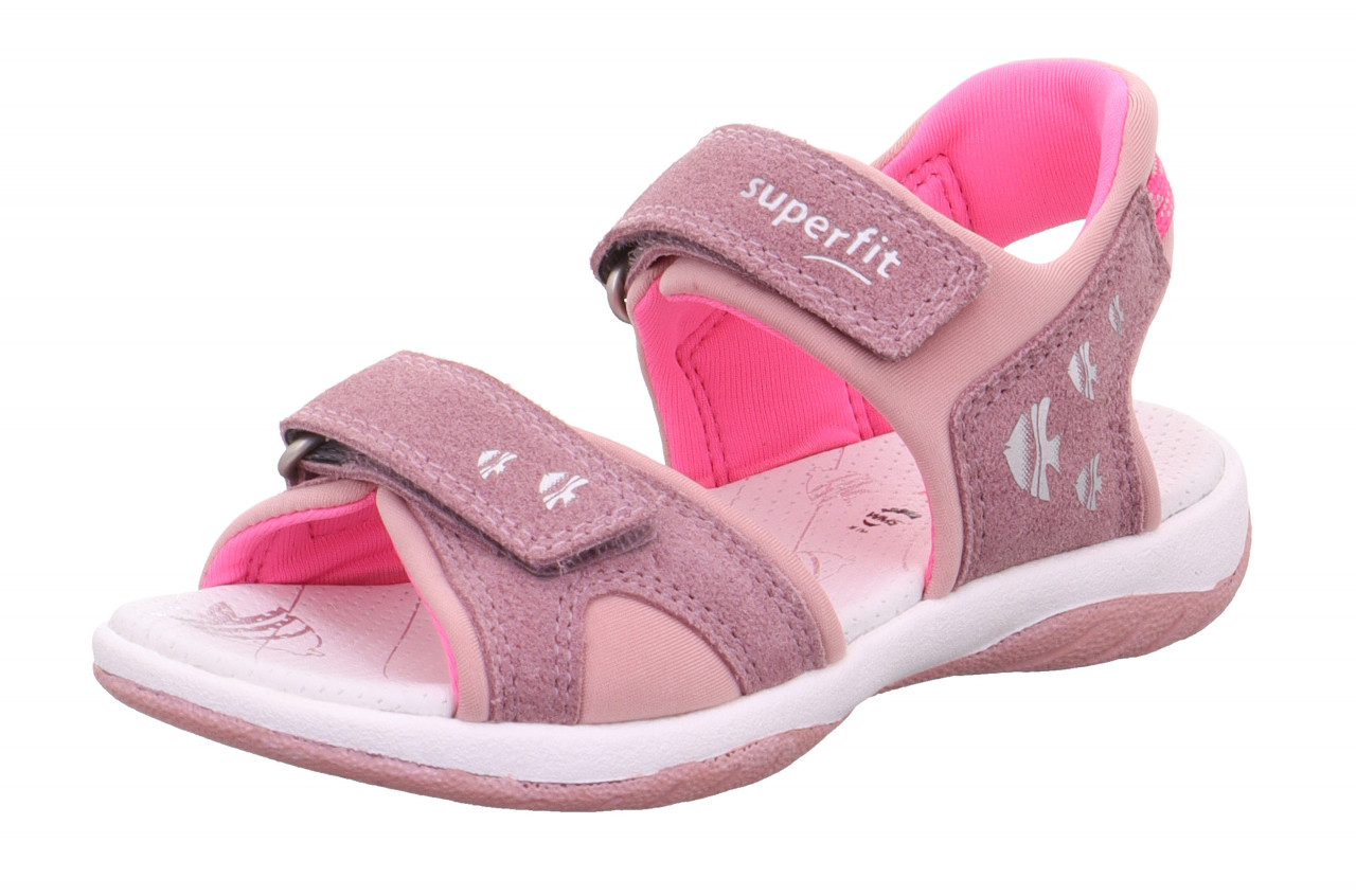 SUNNY - Lila/PinkSandale mit Klettverschluss