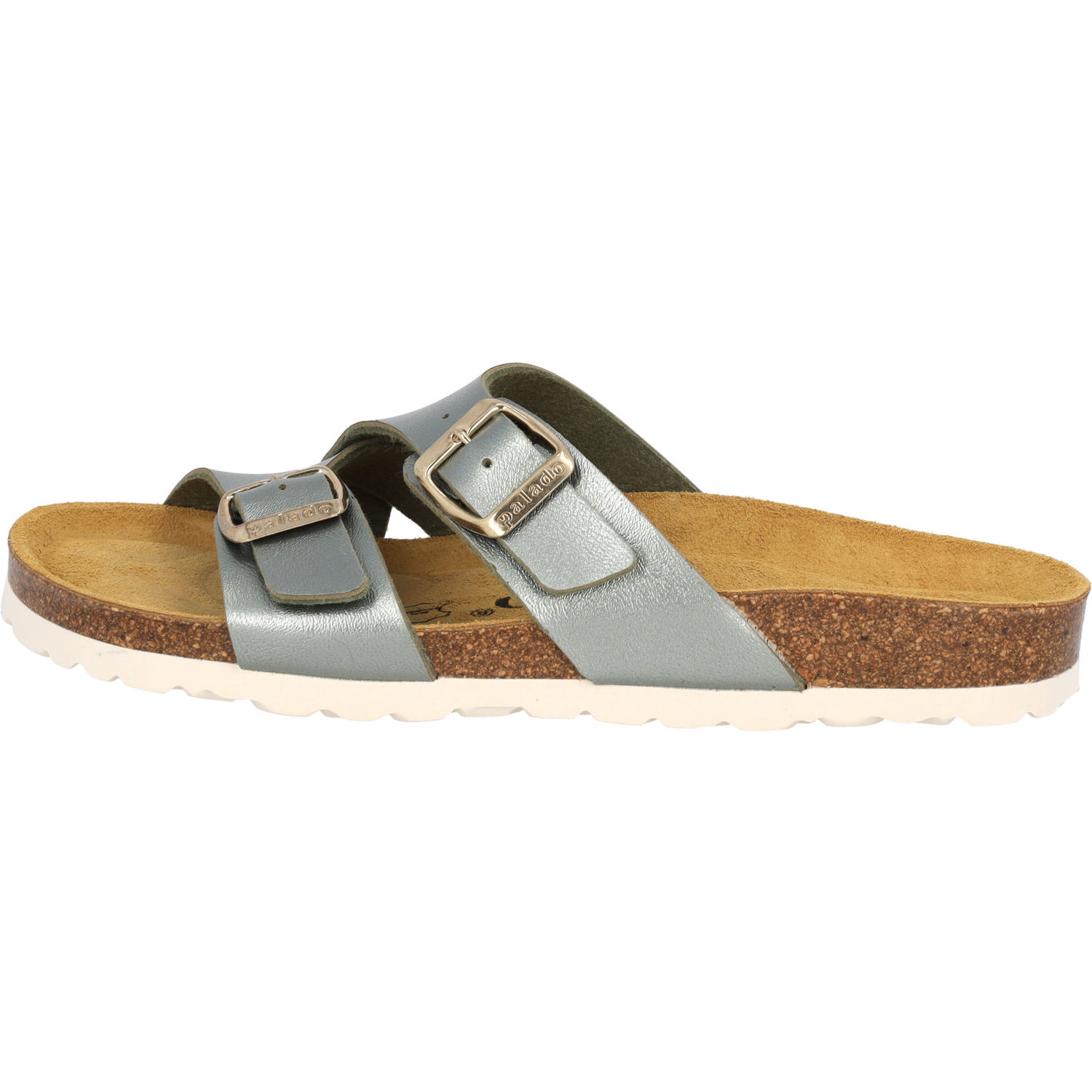 Palado Arrila, Pantoletten, Damen, Olive Metallic