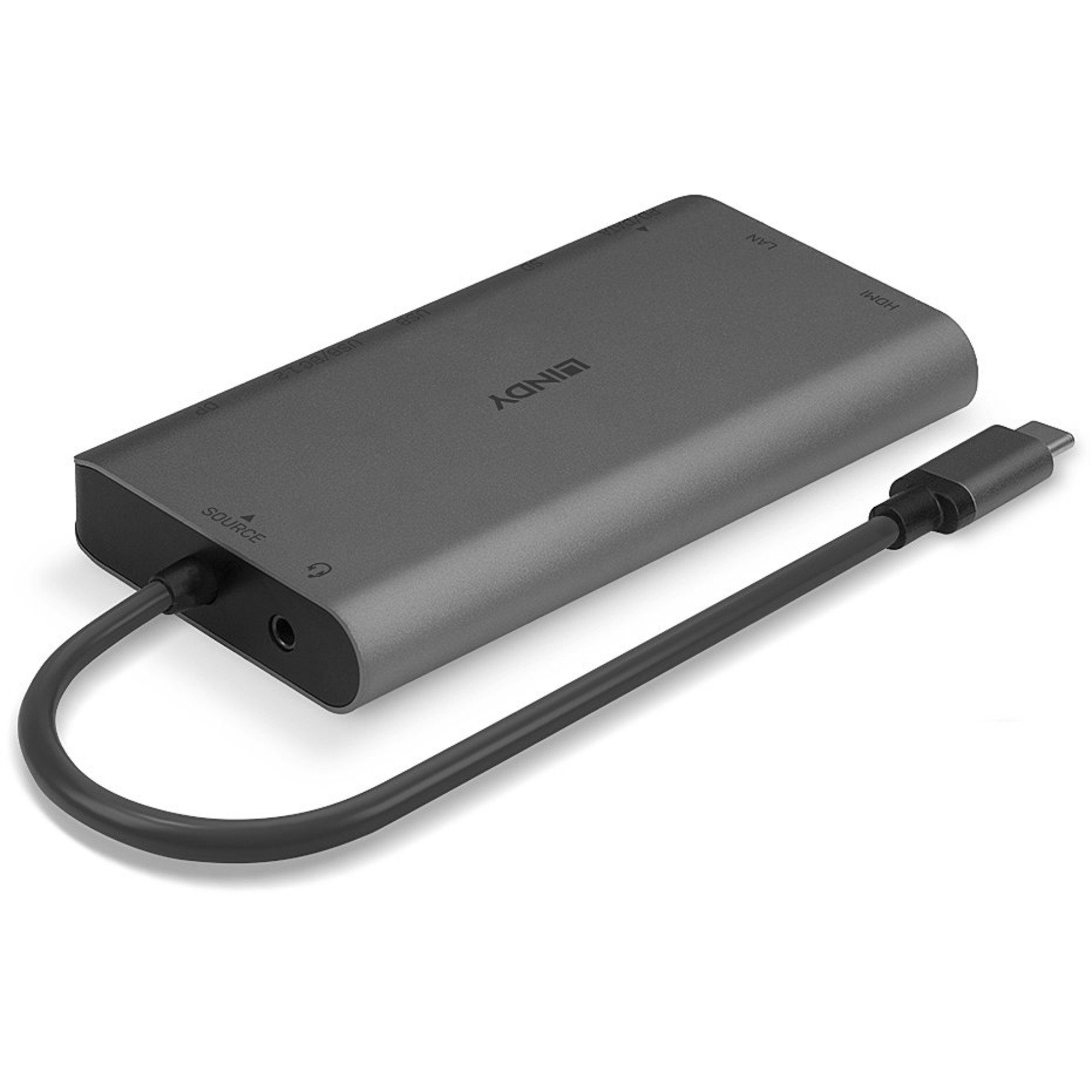 Lindy Laptop-Dockingstation Lindy USB 3.2-C Mini Dock, Dockingstation