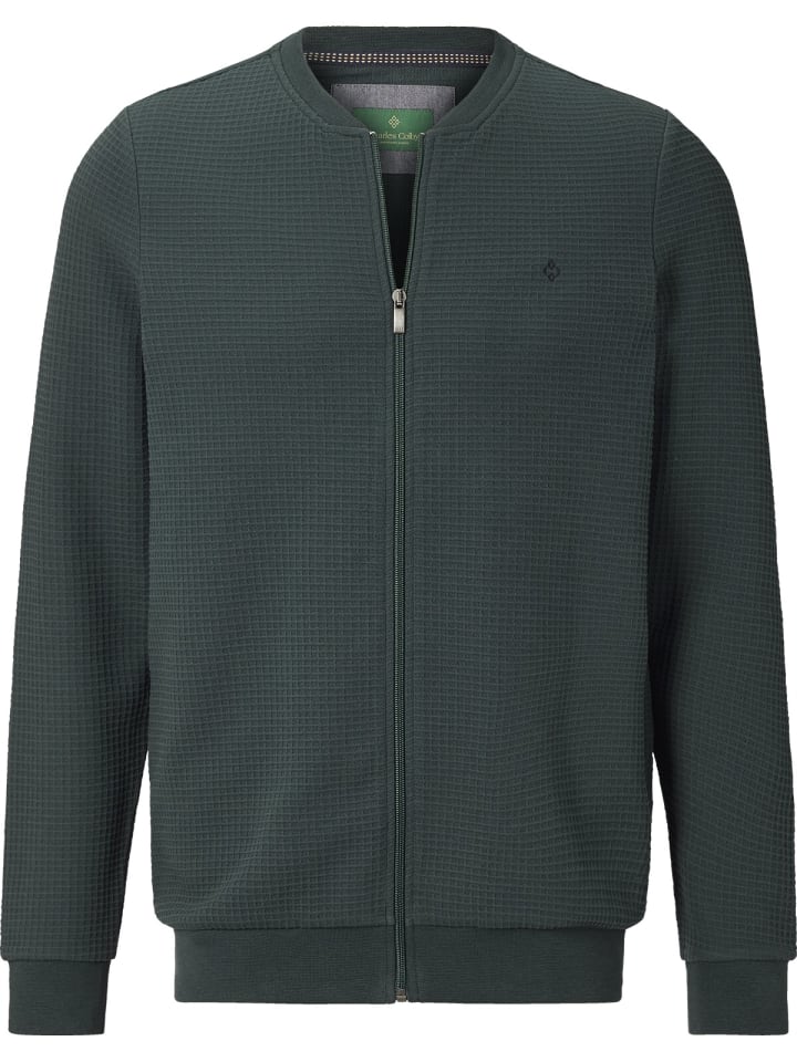 Charles Colby Sweatjacke DUKE BERTRAM in grün günstig kaufen 4XL