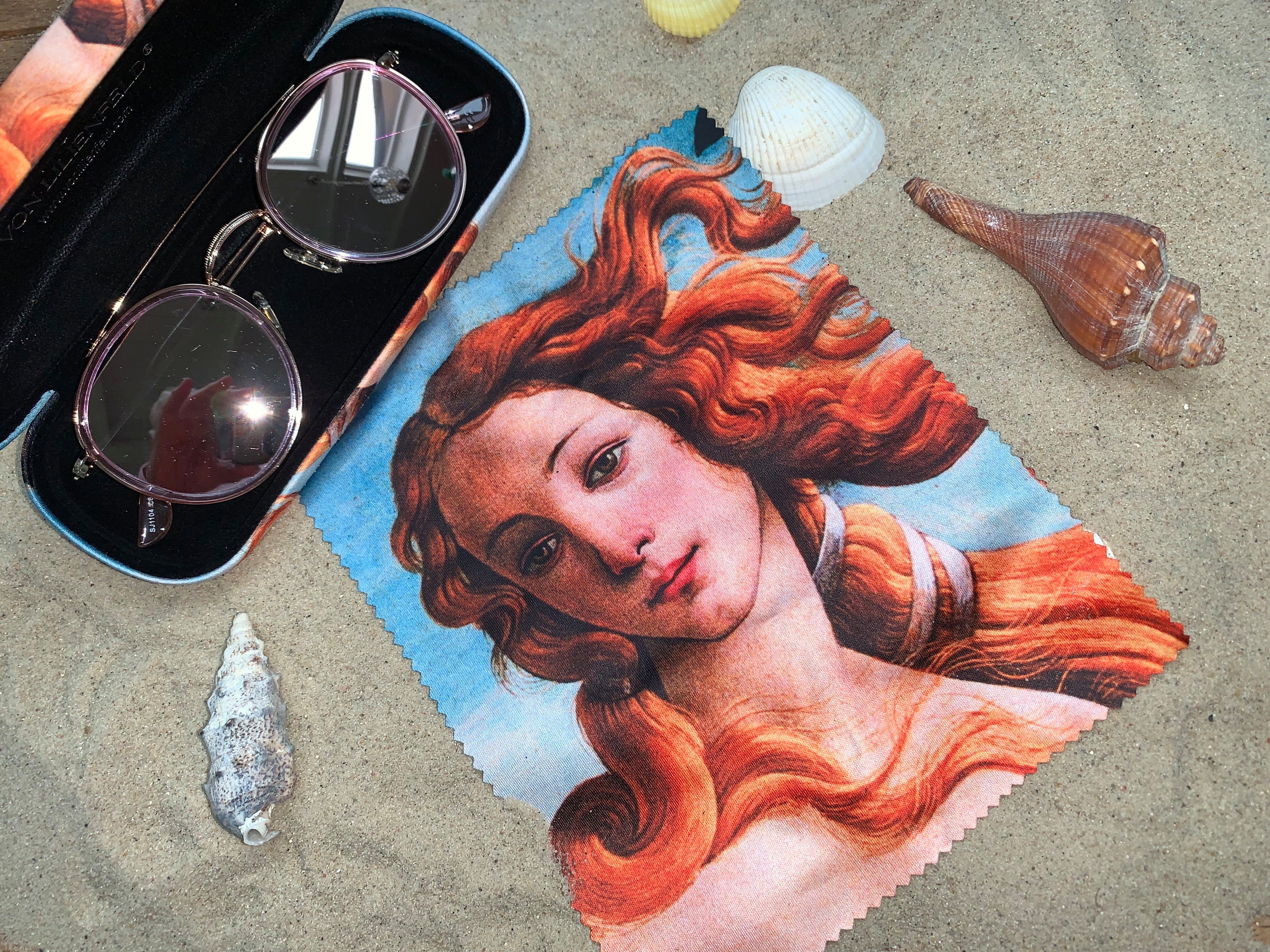 von Lilienfeld Brillenetui Brillenetui Botticelli: Geburt der Venus Kunst Hardcase, stabiles mit Mikrofaser bezogenes Hardcase