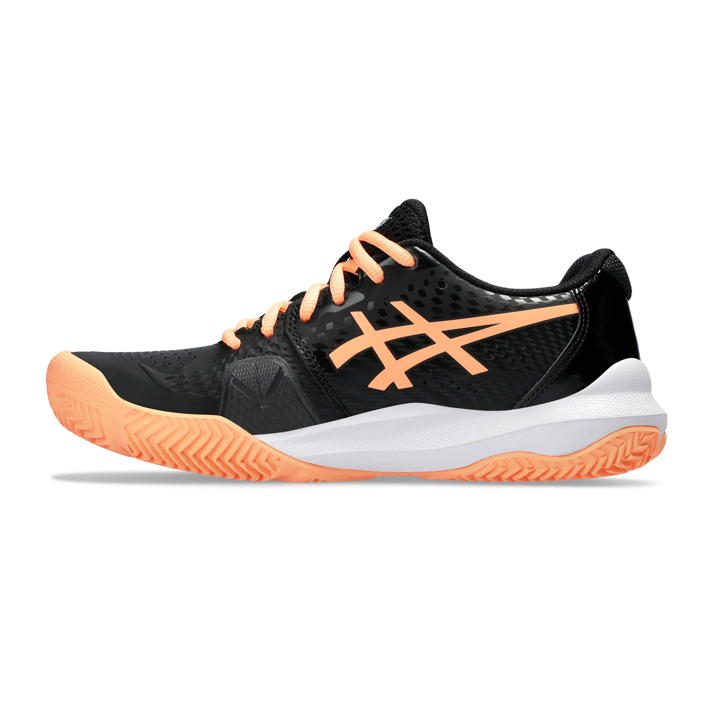 Gel-Challenger 14 Padelschuh Damen - Schwarz, Apricot