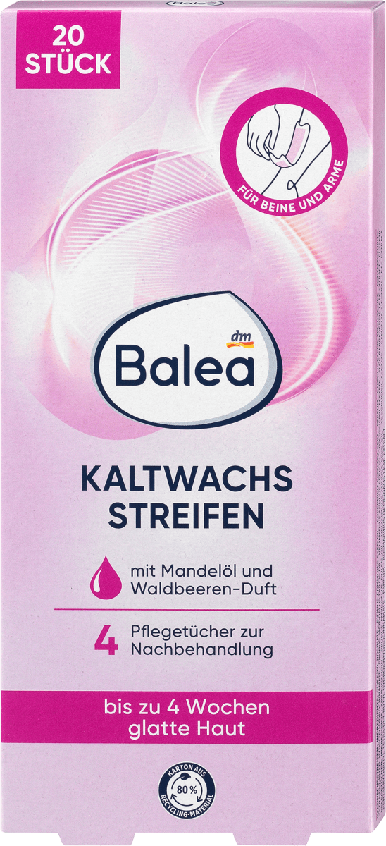Kaltwachsstreifen, 20 St