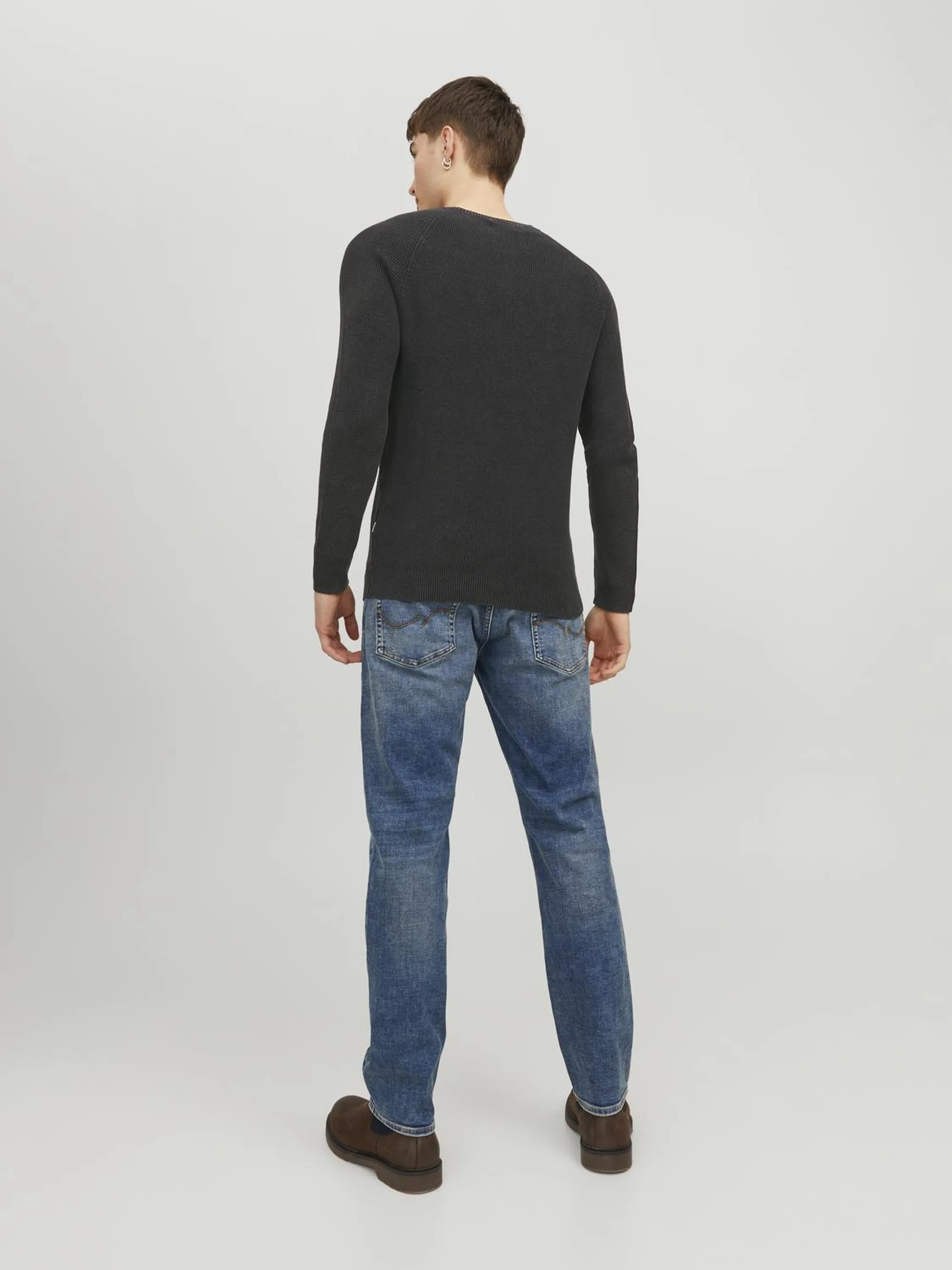 Jack & Jones JJEMATT CUELLO REDONDO - Suéter