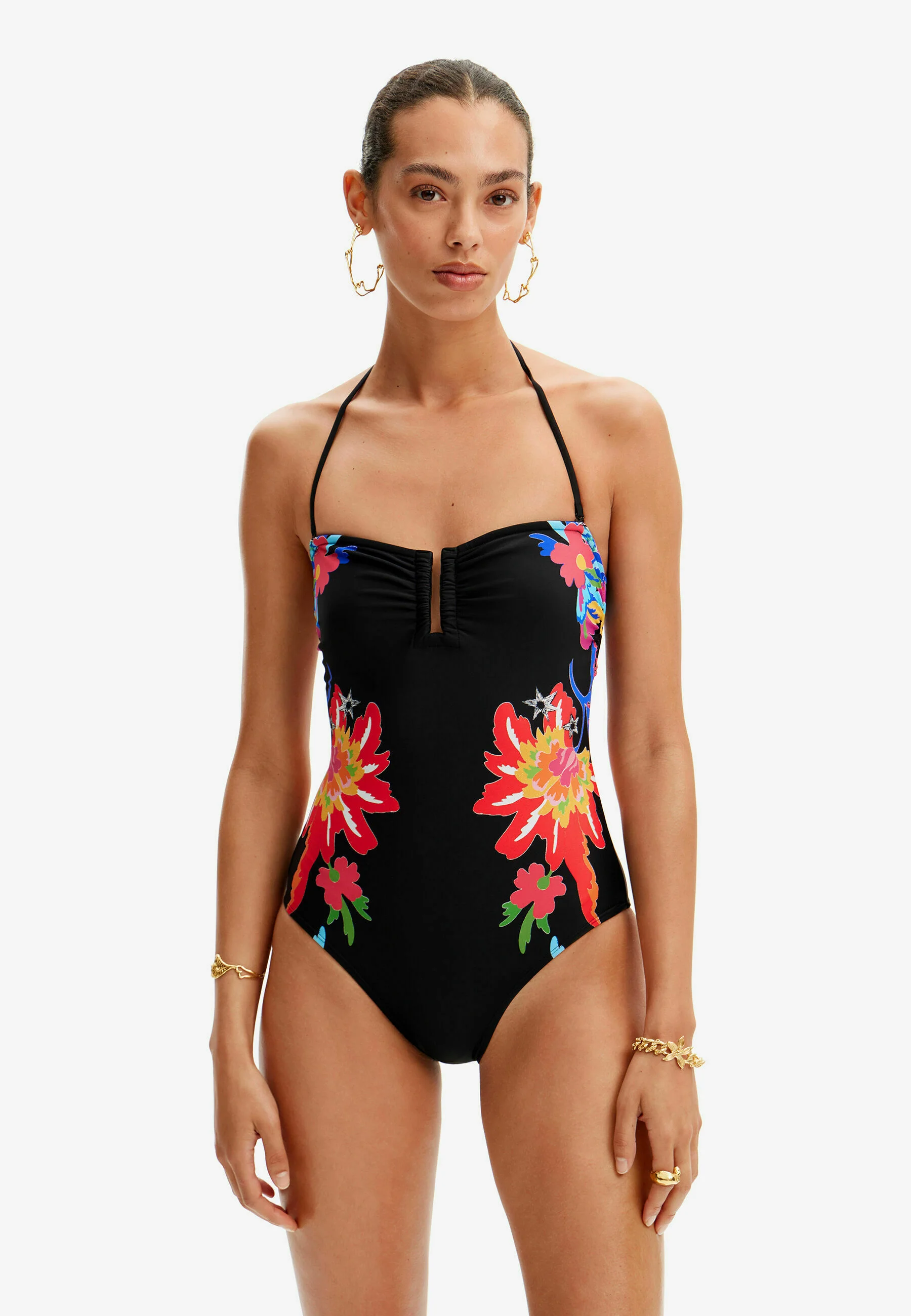 Desigual JUNGLE BANDEAU - Traje de baño