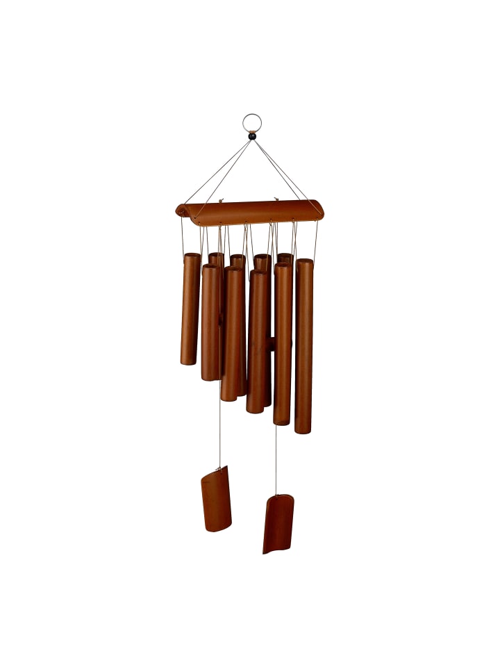 relaxdays Bambus Windspiel in Natur - (B)18,5 x (H)58,5 x (T)6,5 cm günstig kaufen onesize