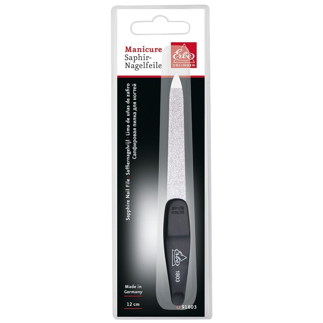Saphir-Nagelfeile. 12 cm