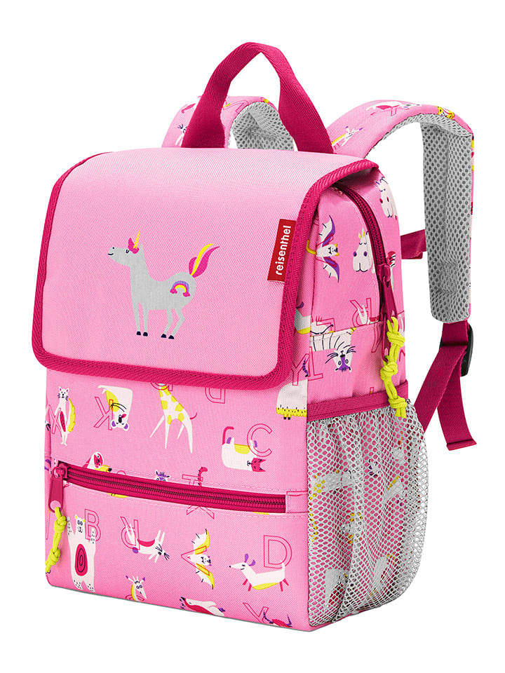 Reisenthel Rucksack in Rosa/ Weiß - (B)21 x (H)28 x (T)12 cm günstig kaufen onesize